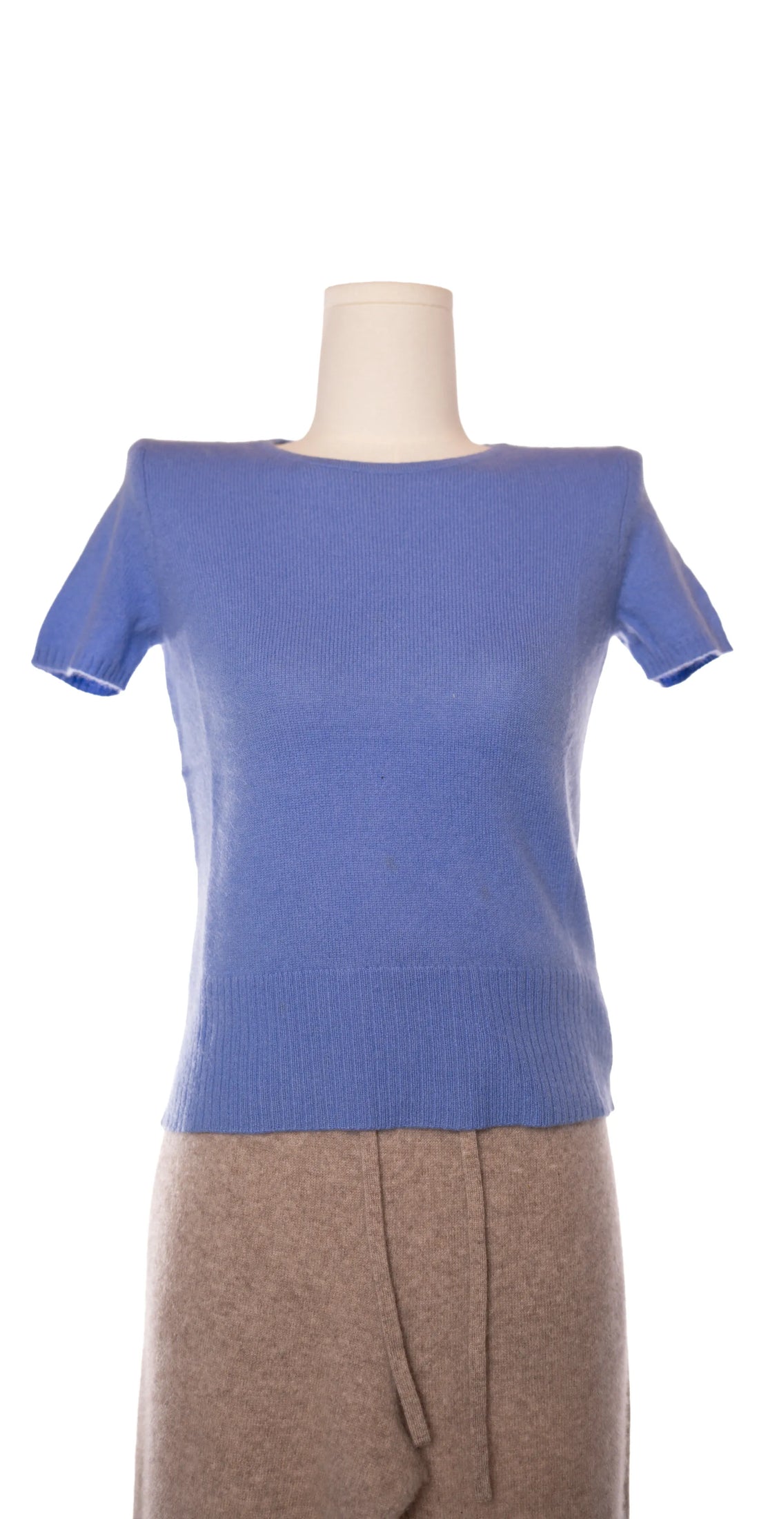 Bluza fara maneci din casmir fin - Belford