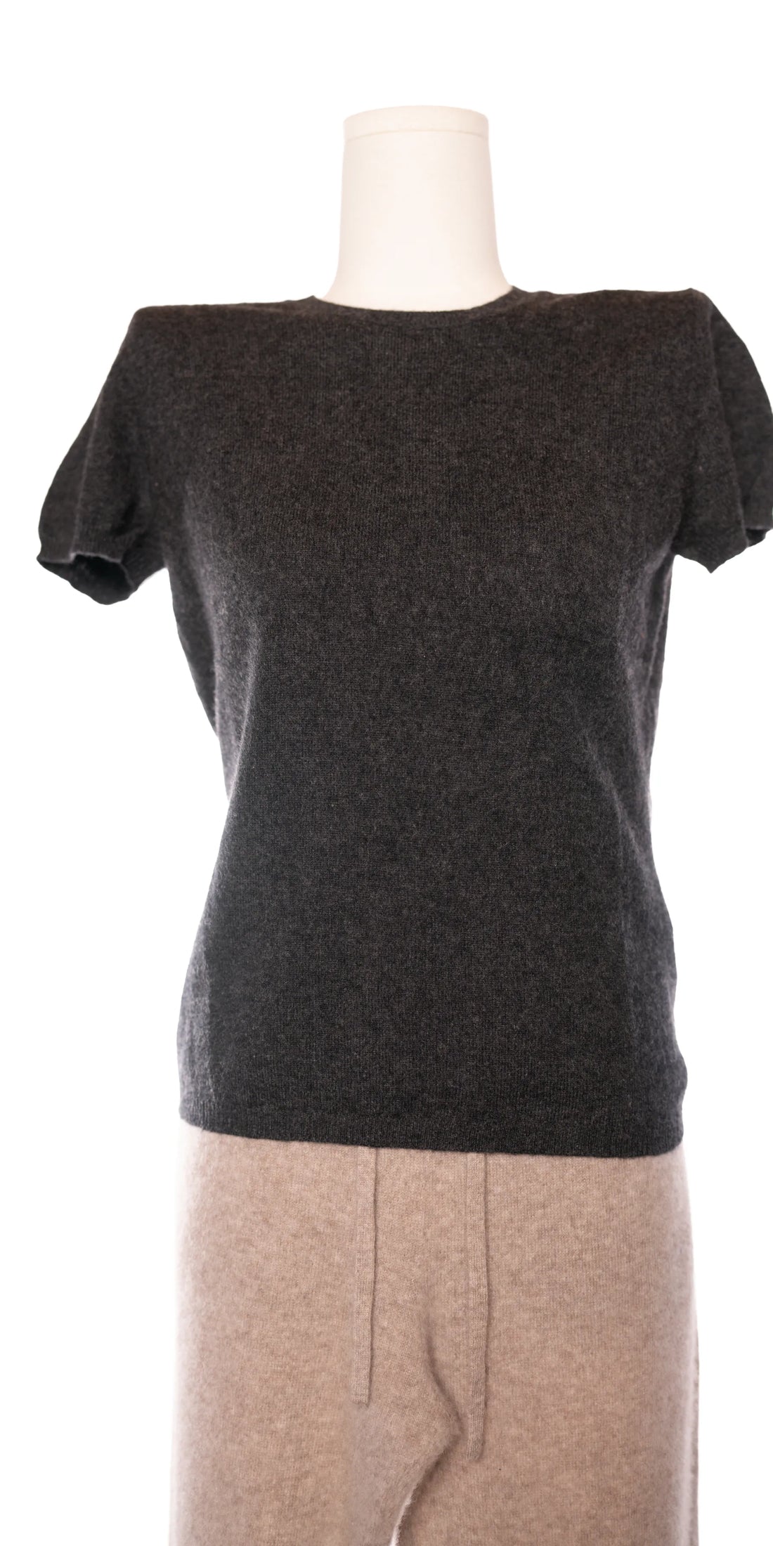 Bluza cu maneca scurta din casmir