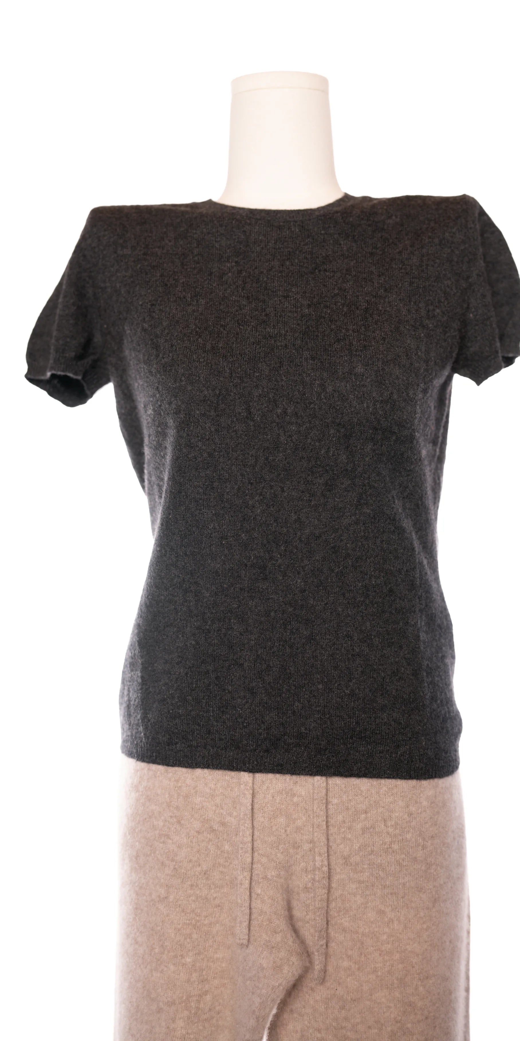 Bluza cu maneca scurta din casmir
