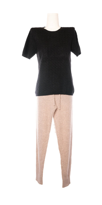 Bluza cu maneca scurta din casmir - Folio