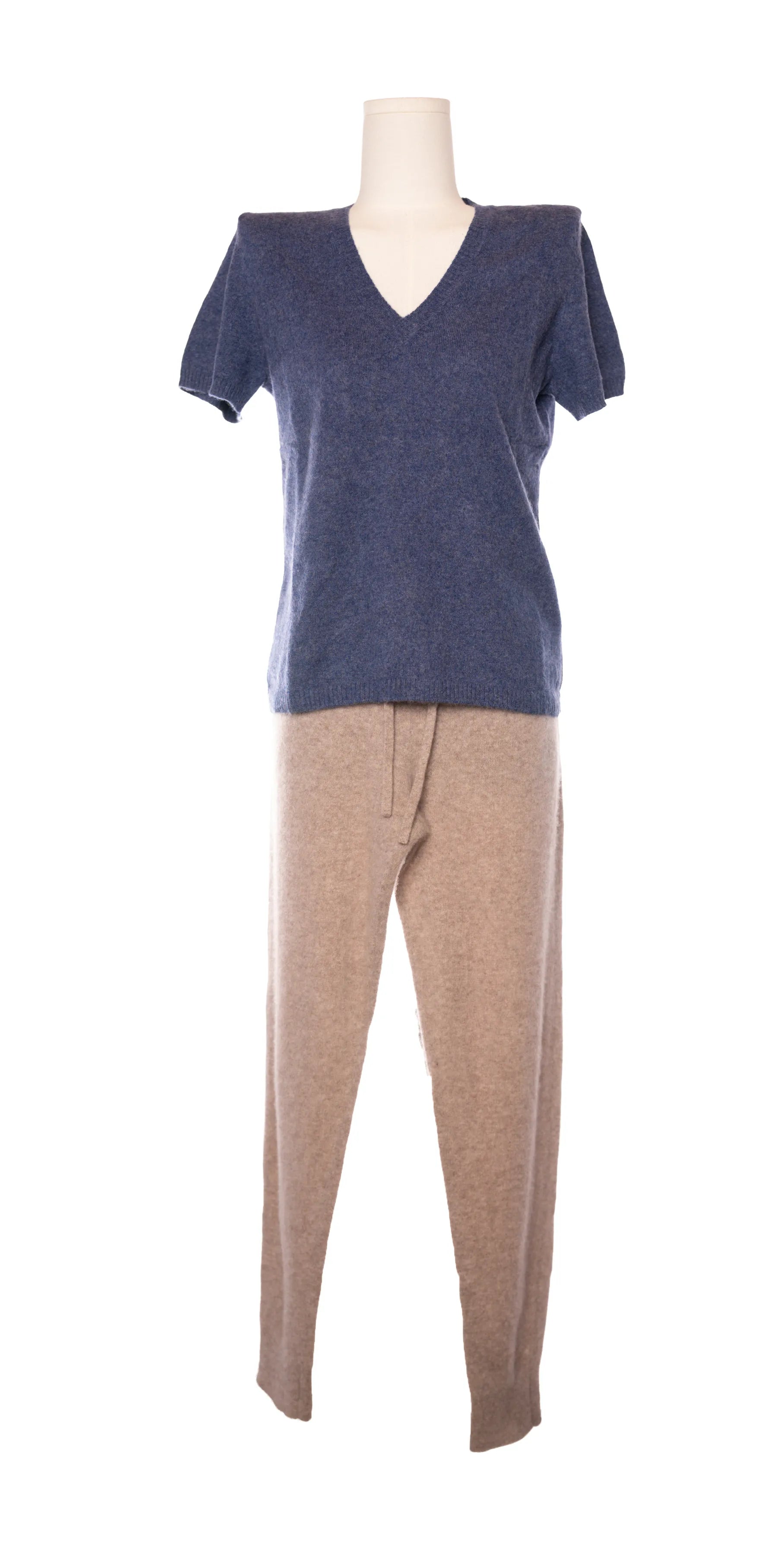 Bluza cu maneca scurta din casmir - Classiques Entier