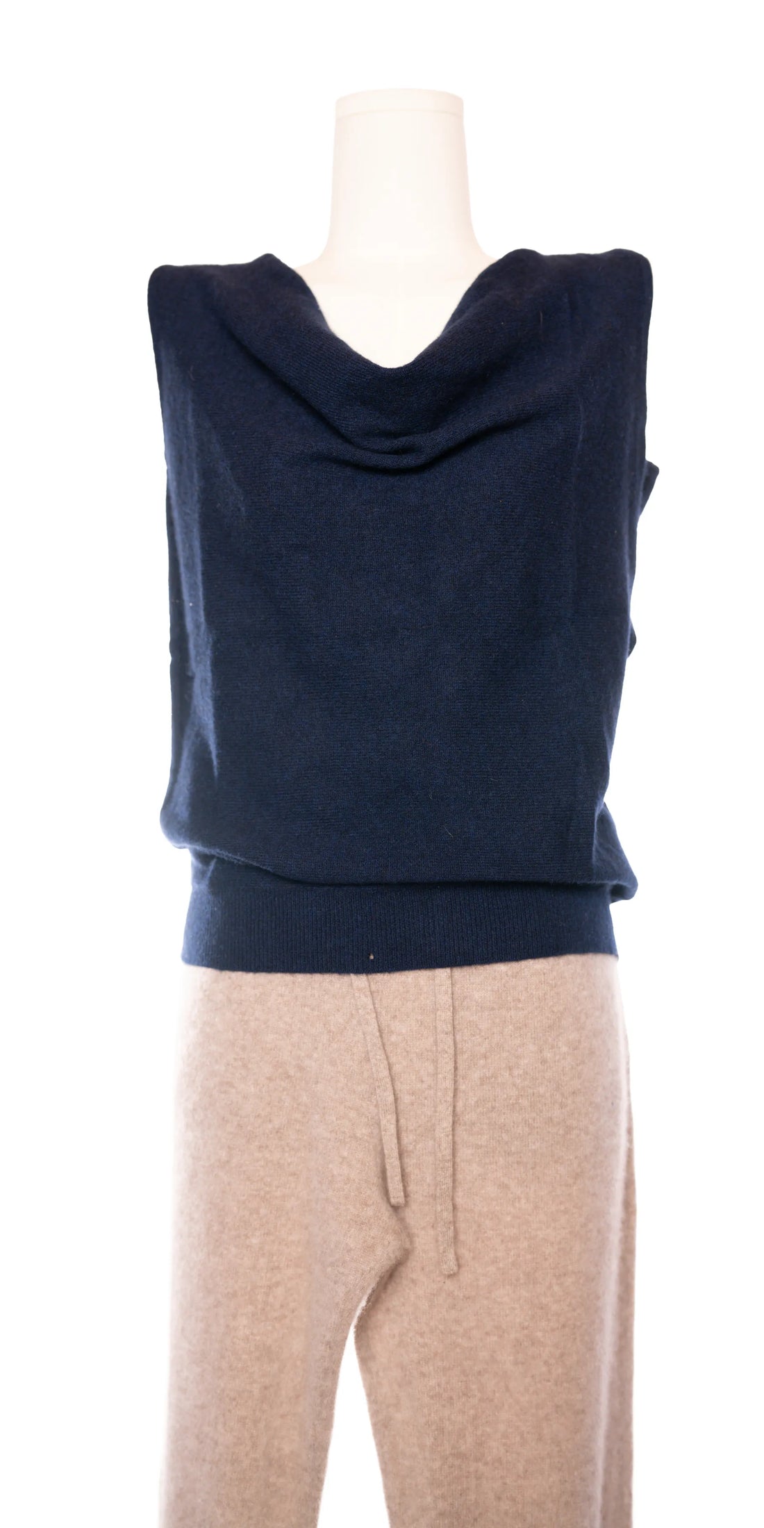 Bluza fara maneci din casmir - Charter Club