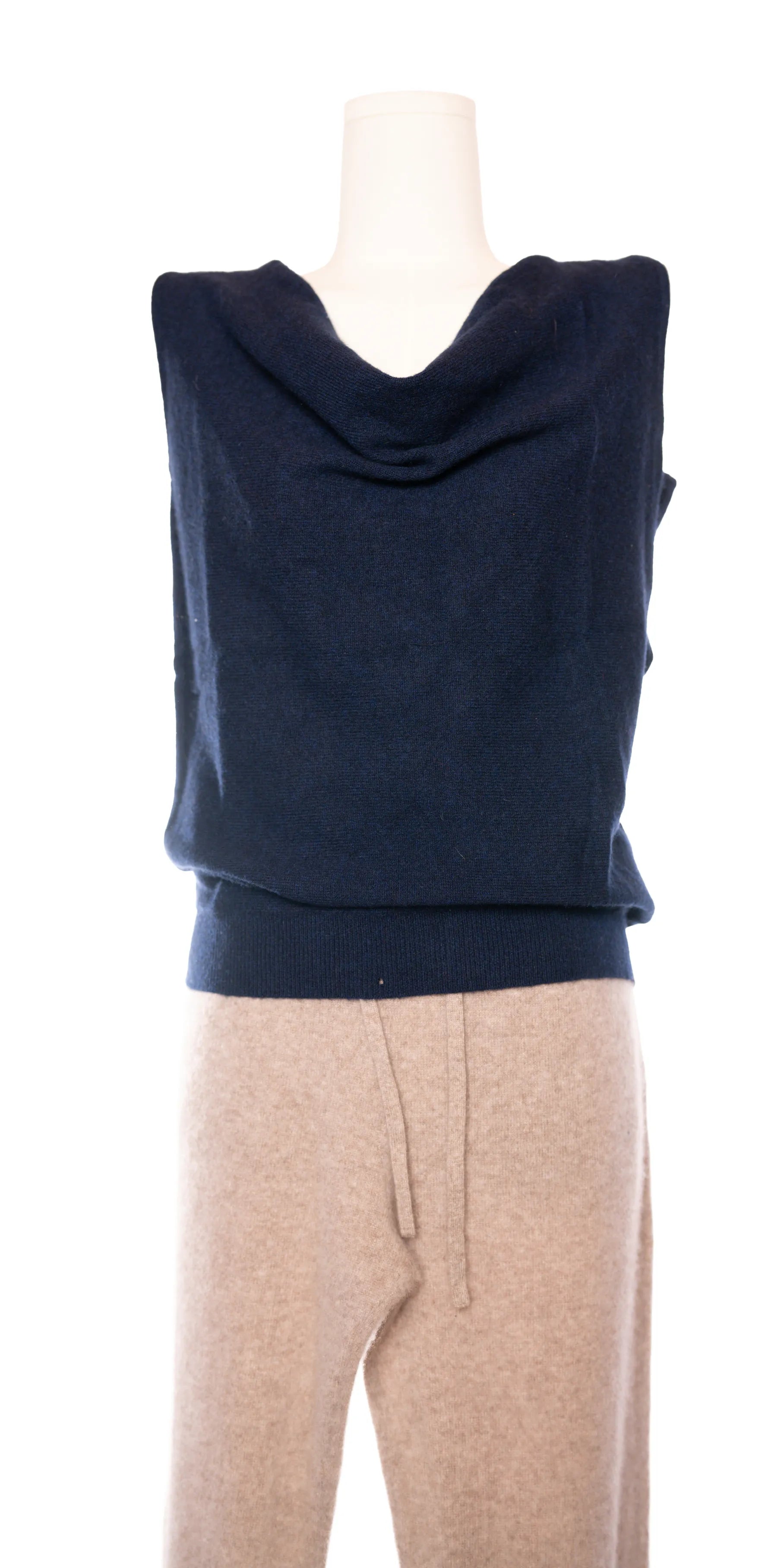 Bluza fara maneci din casmir - Charter Club