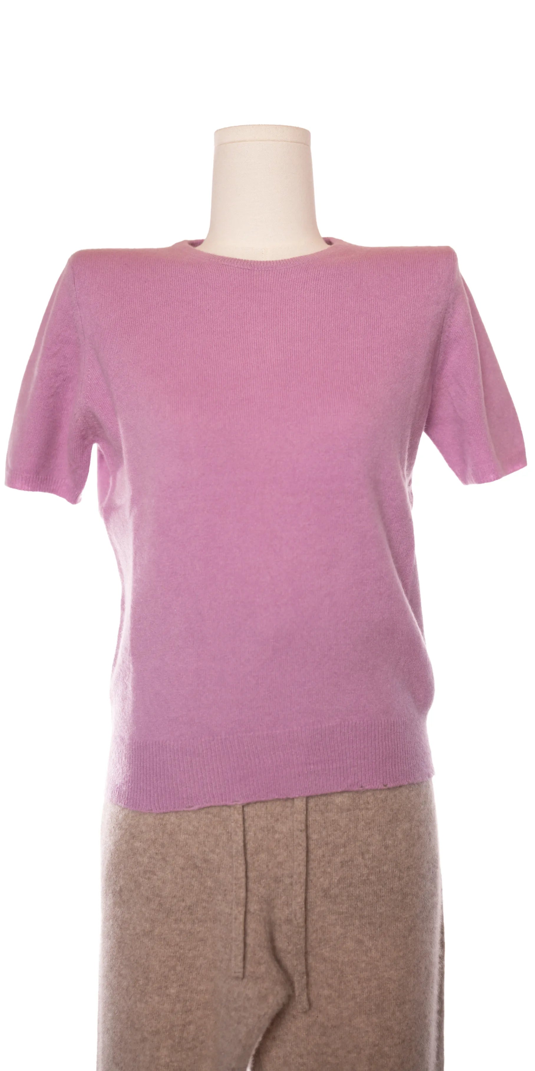 Bluza cu guler rotund din casmir - Neiman Marcus