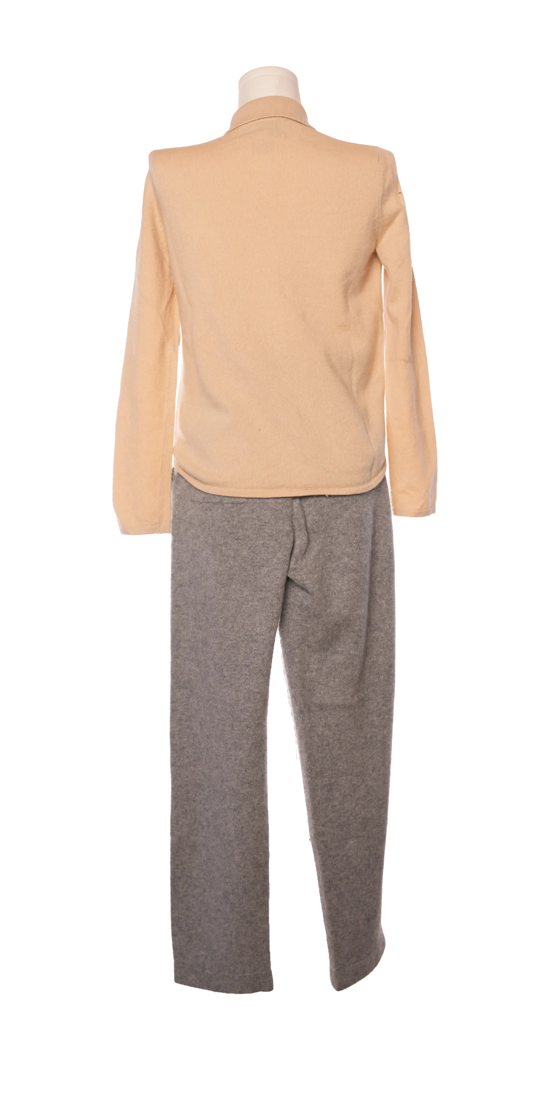 Cardigan din casmir cu guler - Precious Fiber