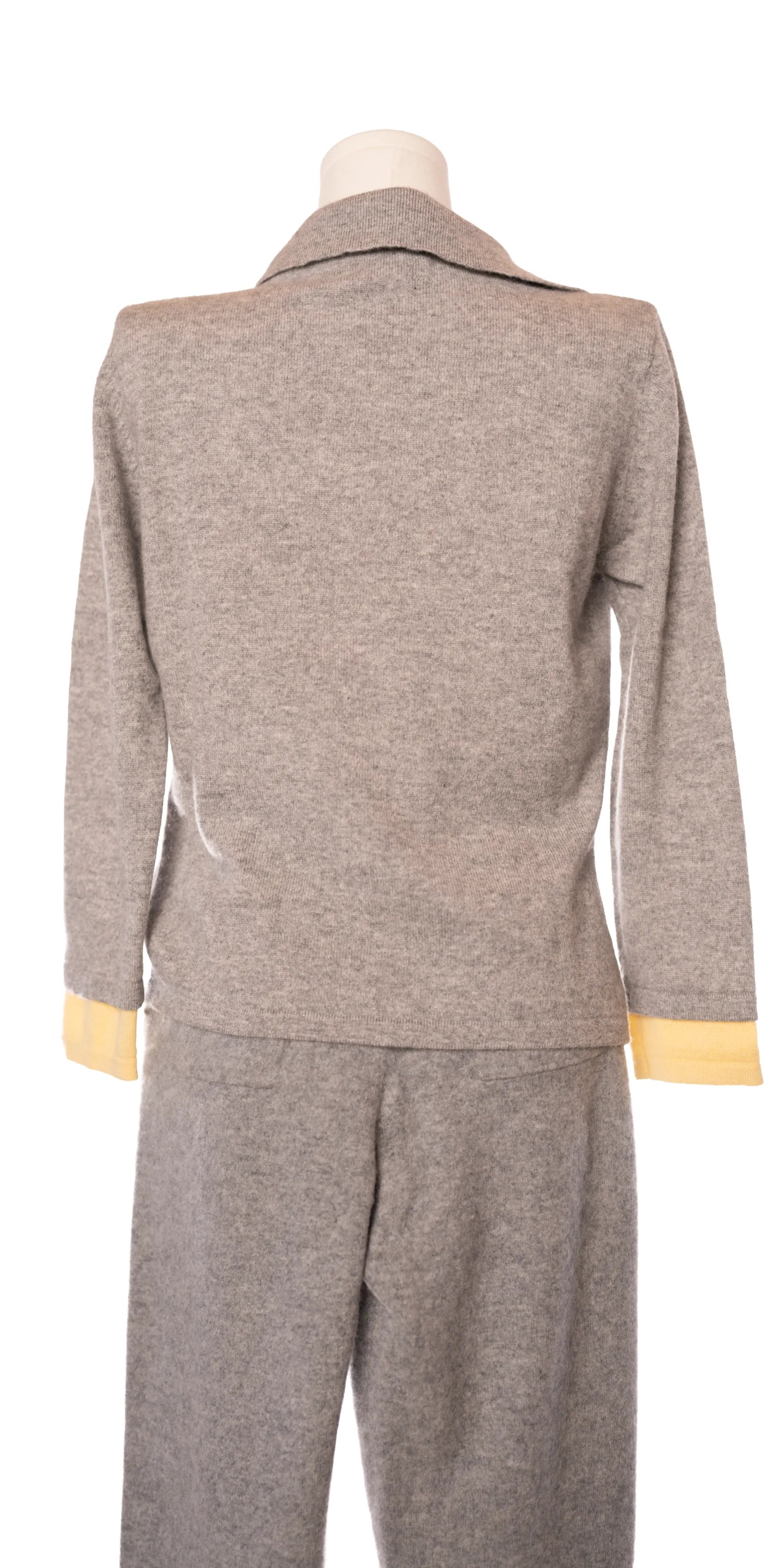 Cardigan din casmir aerat - Linea Blu