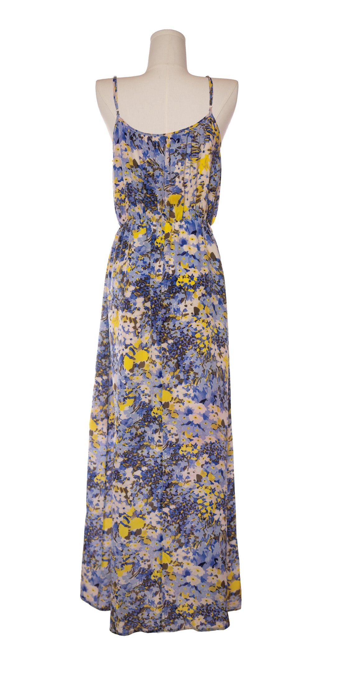 Rochie maxi din matase naturala - Banana Republic