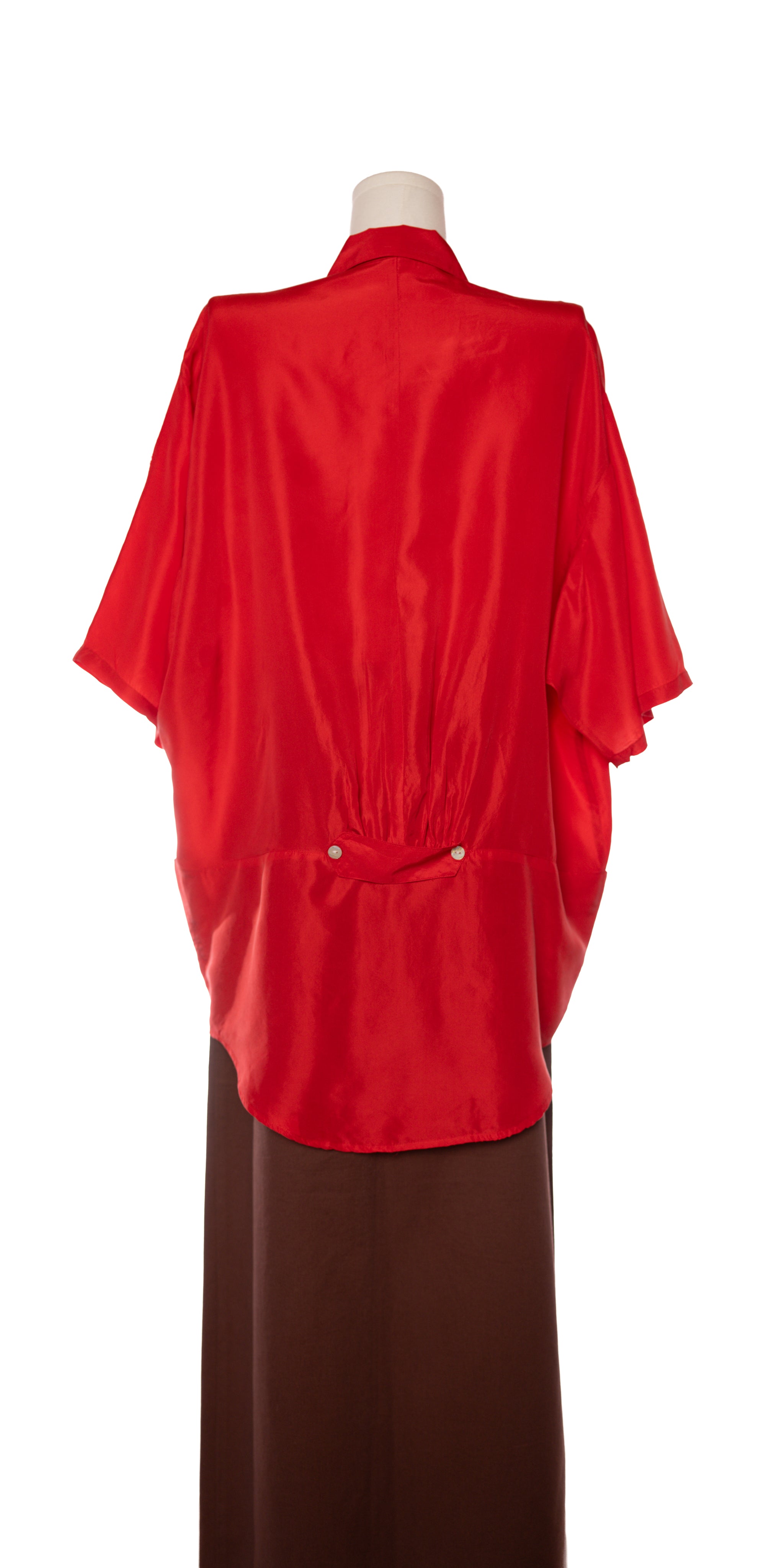 Camasa oversized din matase naturala