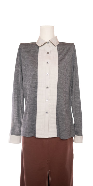 Bluza tip camasa cu lana de vara - Signorelli