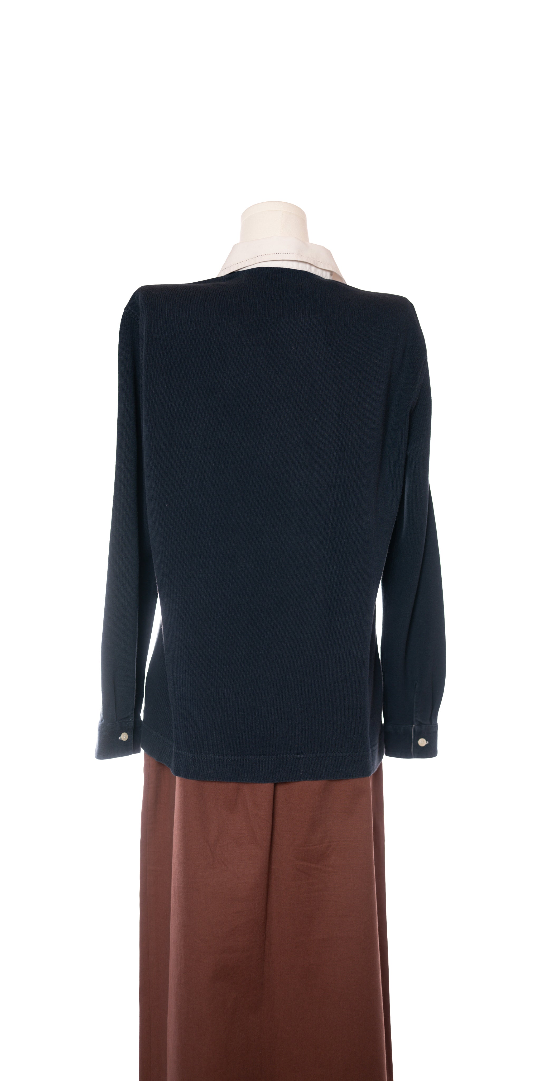 Bluza polo din bumbac structurat - Intrecci Asolani