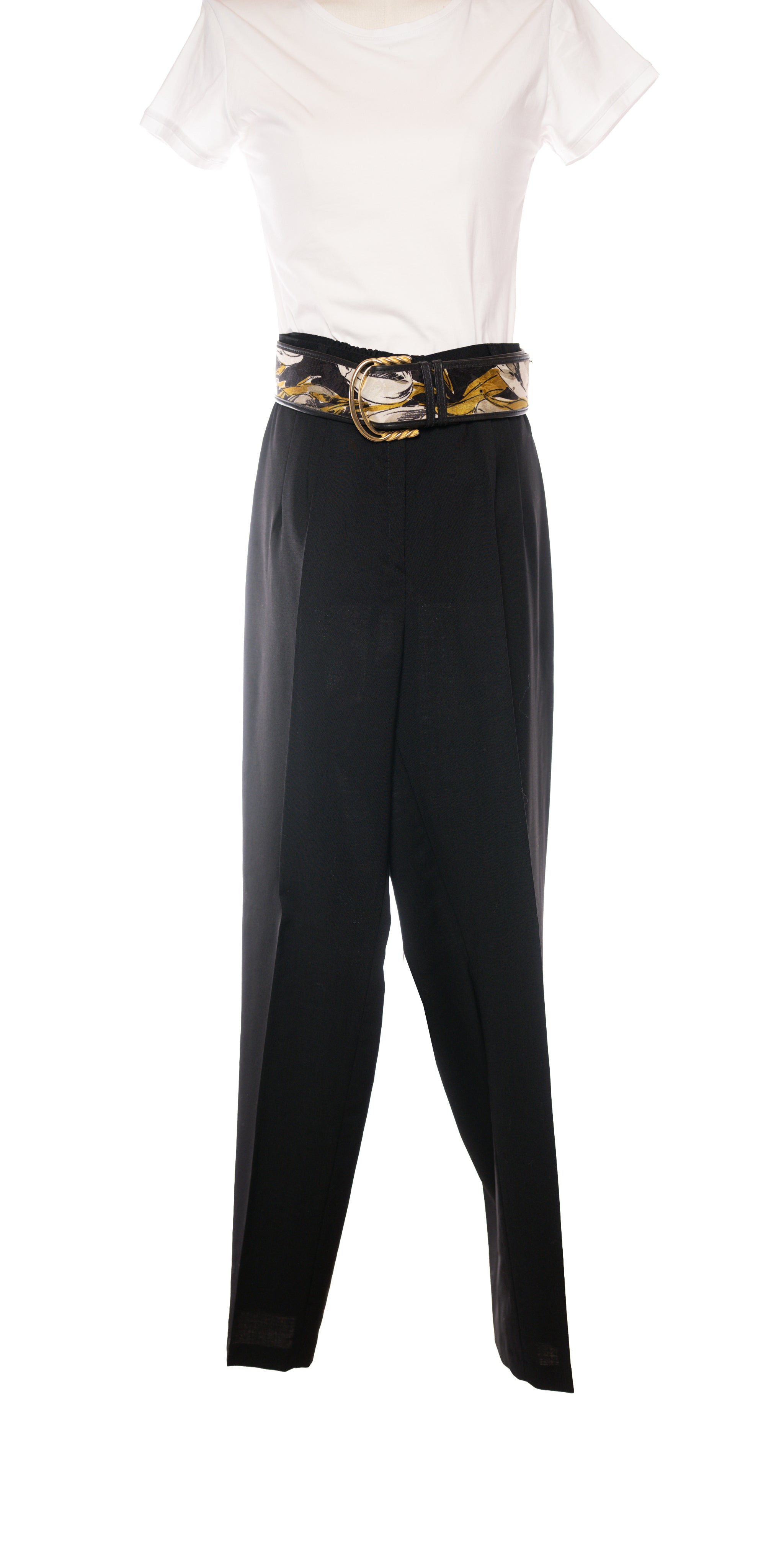Pantaloni din stofa de lana de vara