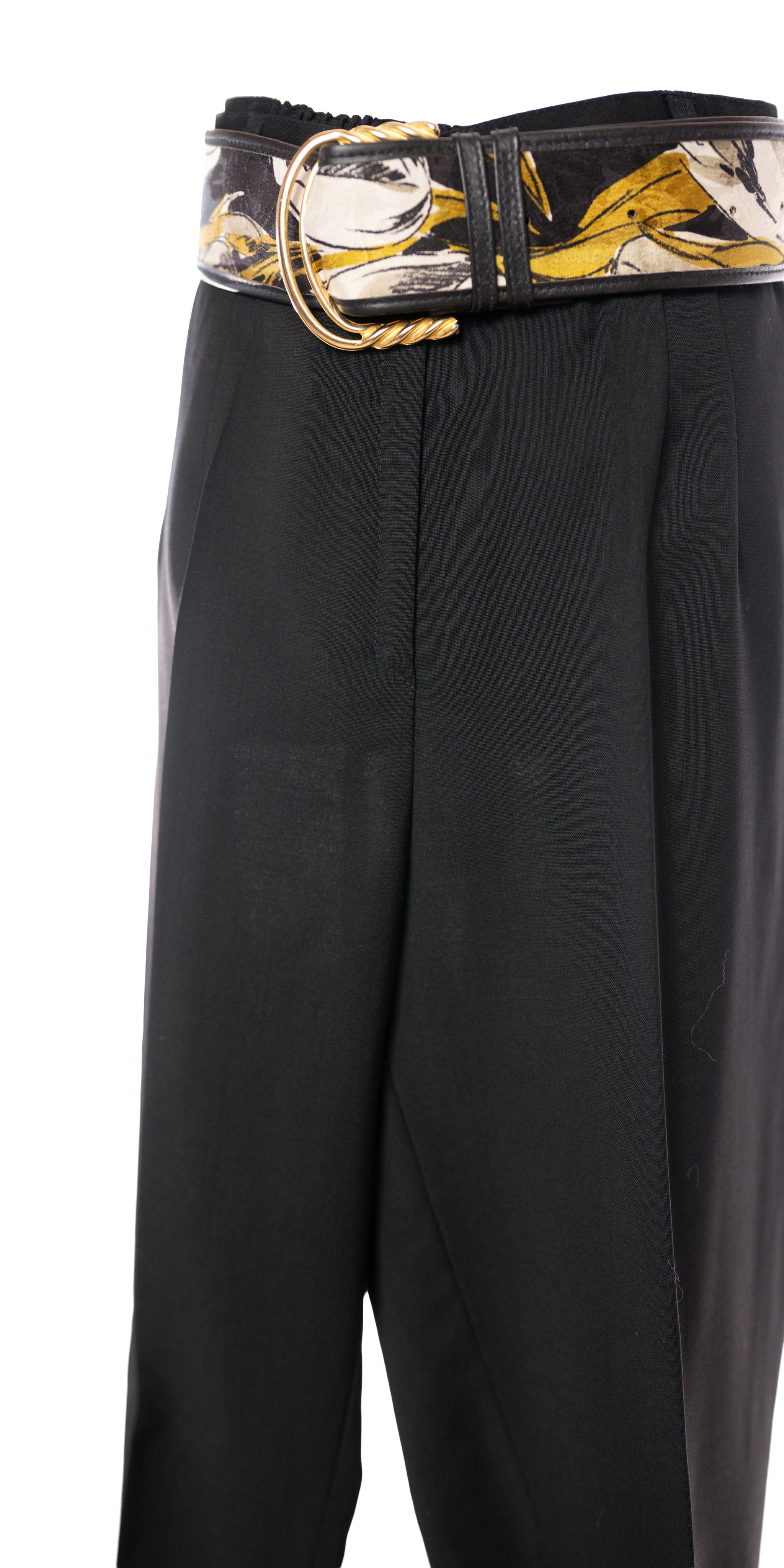 Pantaloni din stofa de lana de vara