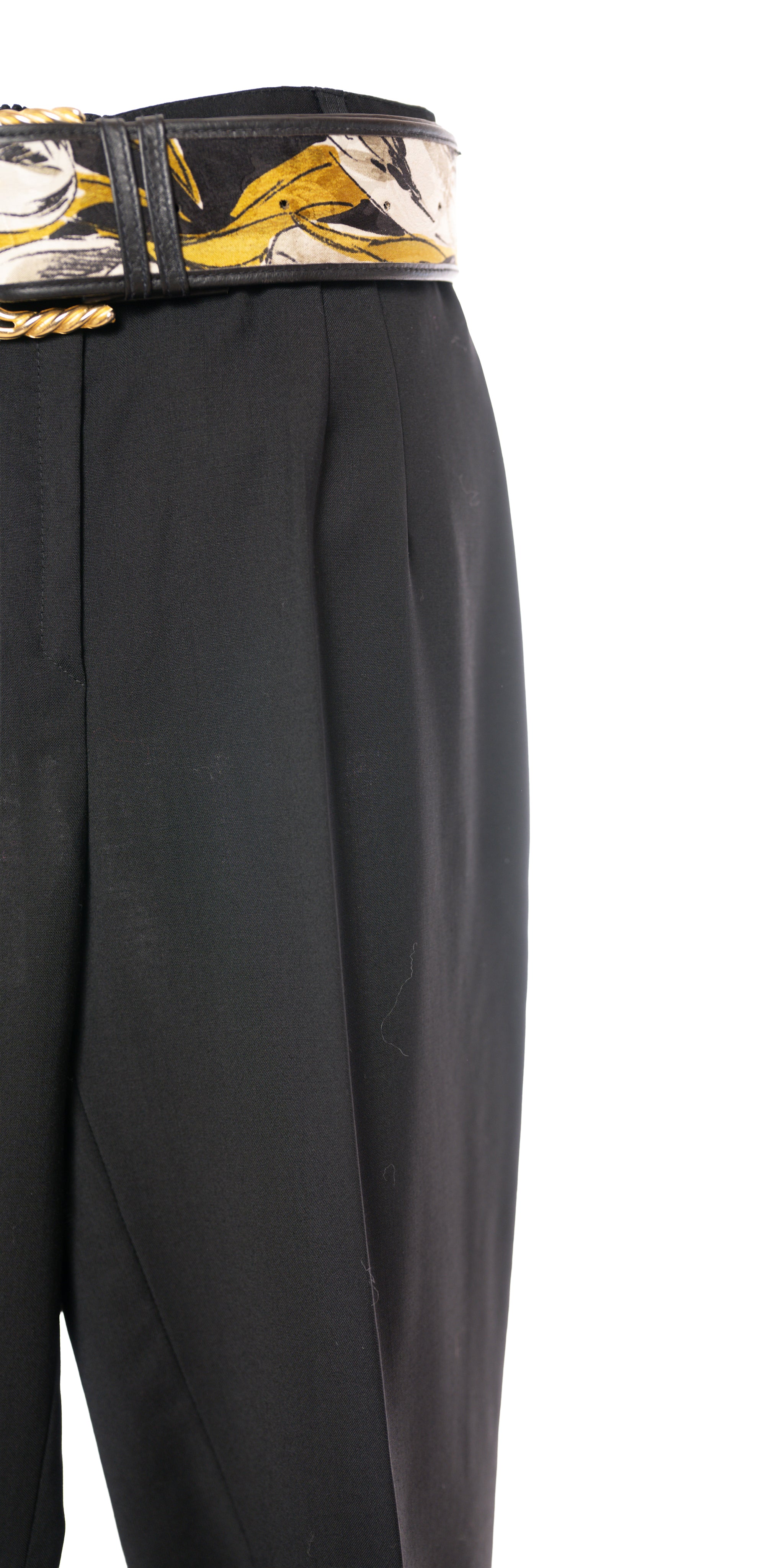 Pantaloni din stofa de lana de vara