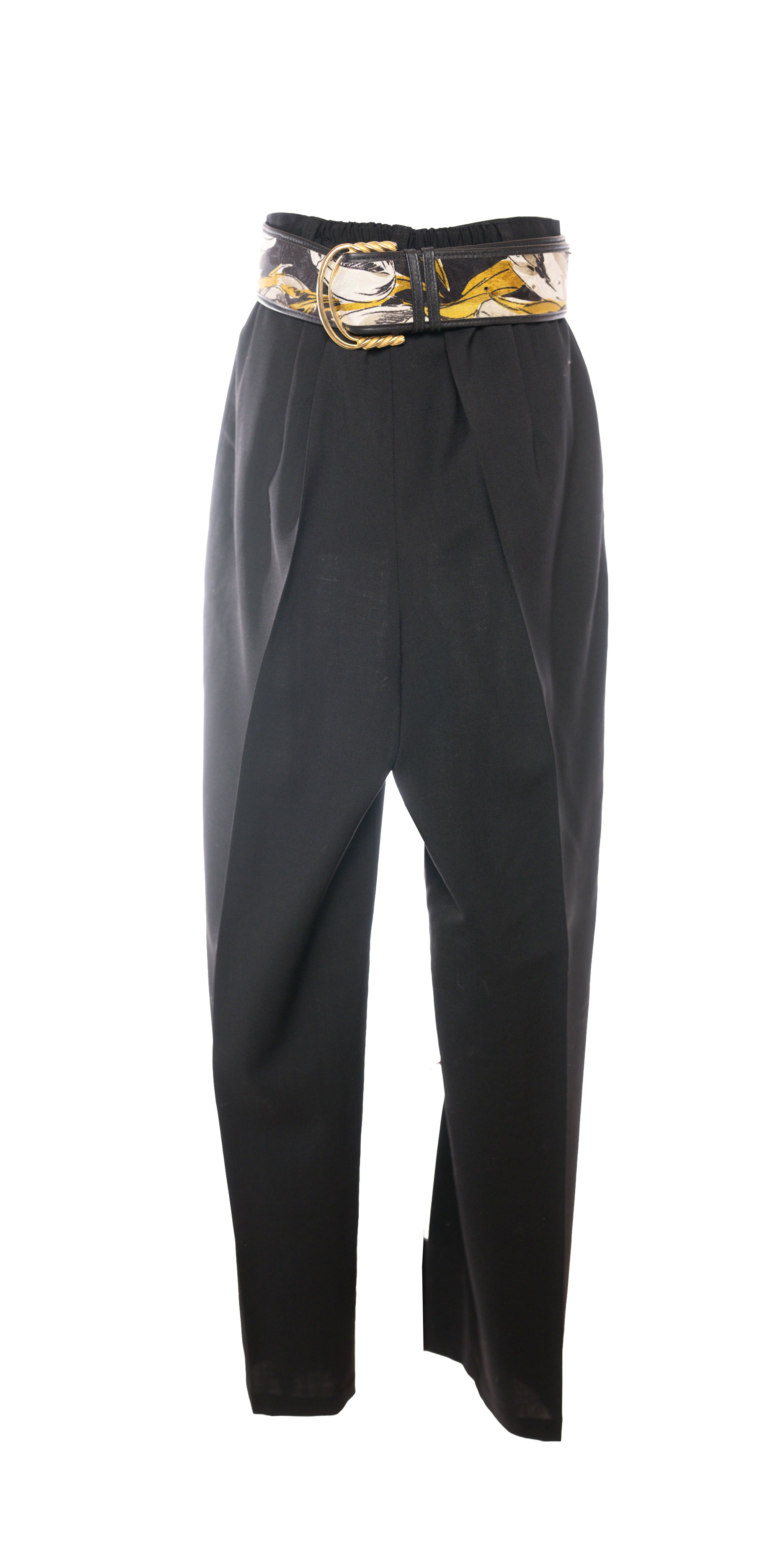 Pantaloni din stofa de lana de vara