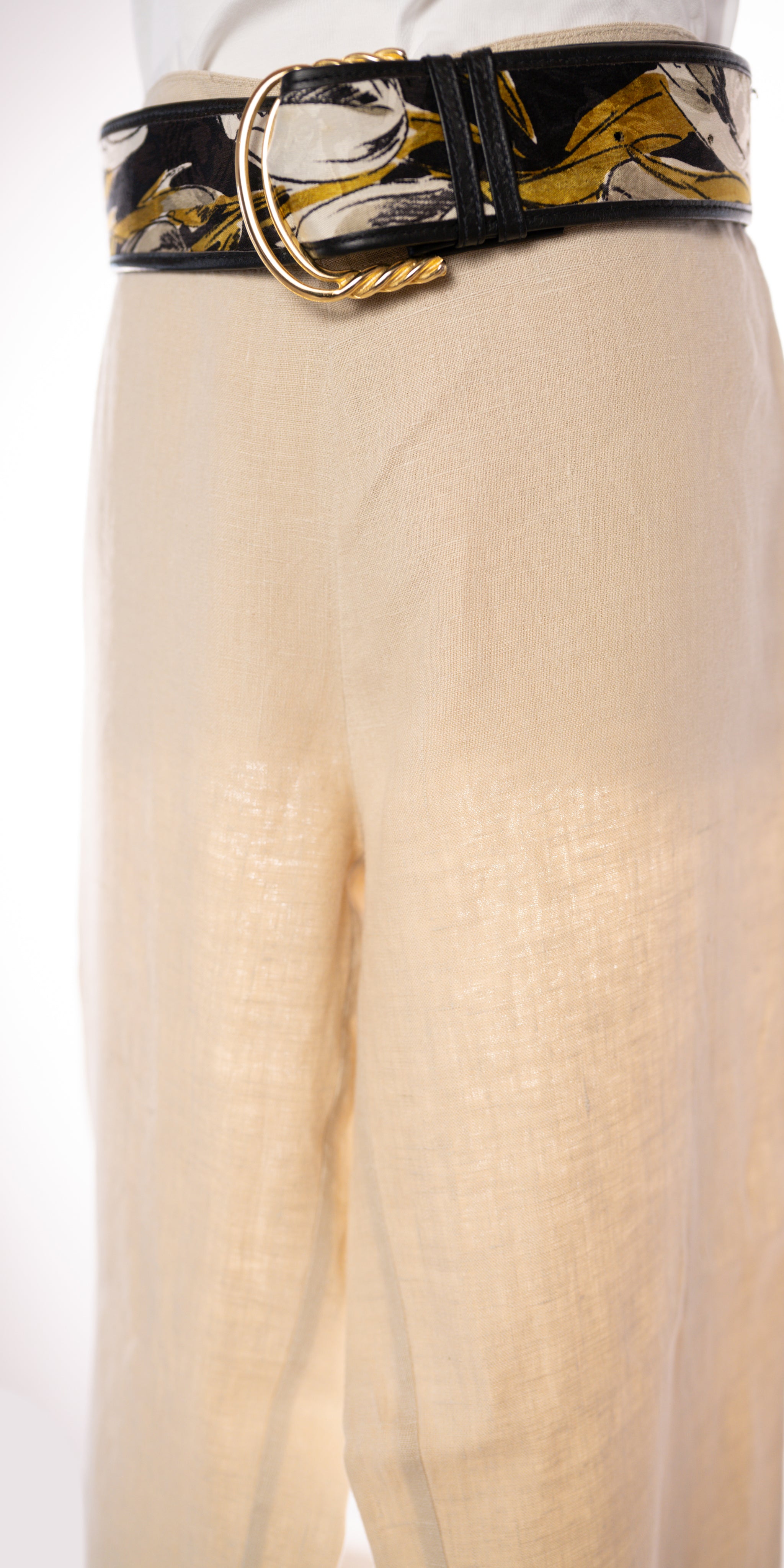Pantaloni din in fin - Blue Joint