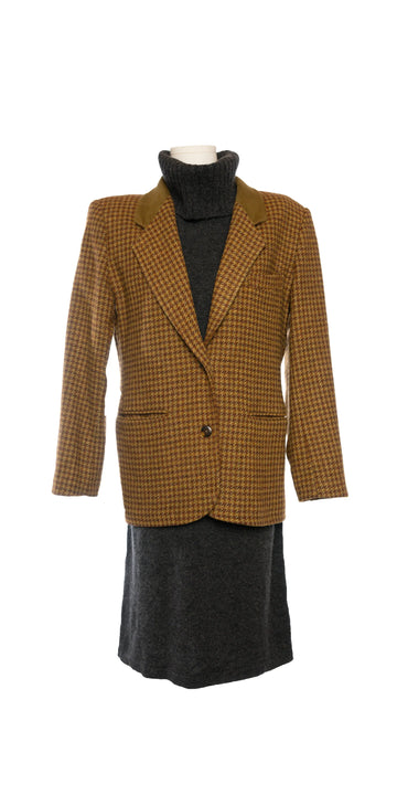 Sacou tweed din lana - Granelli