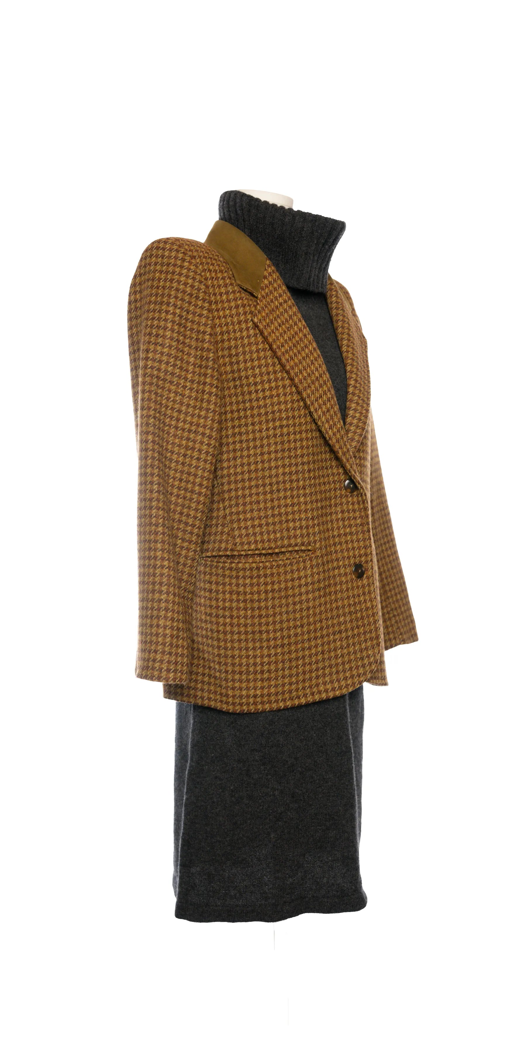Sacou tweed din lana - Granelli