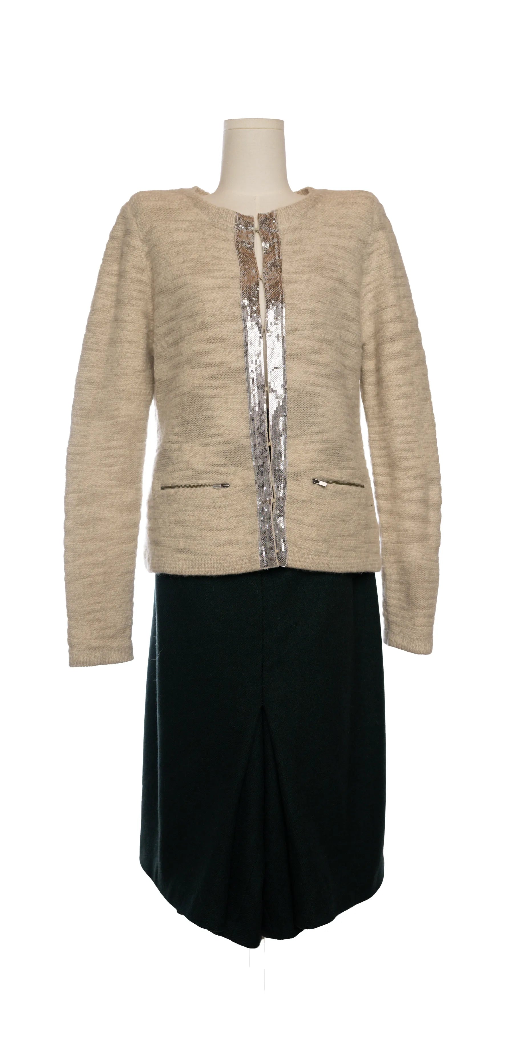 Cardigan din lana merinos - Banana Republic