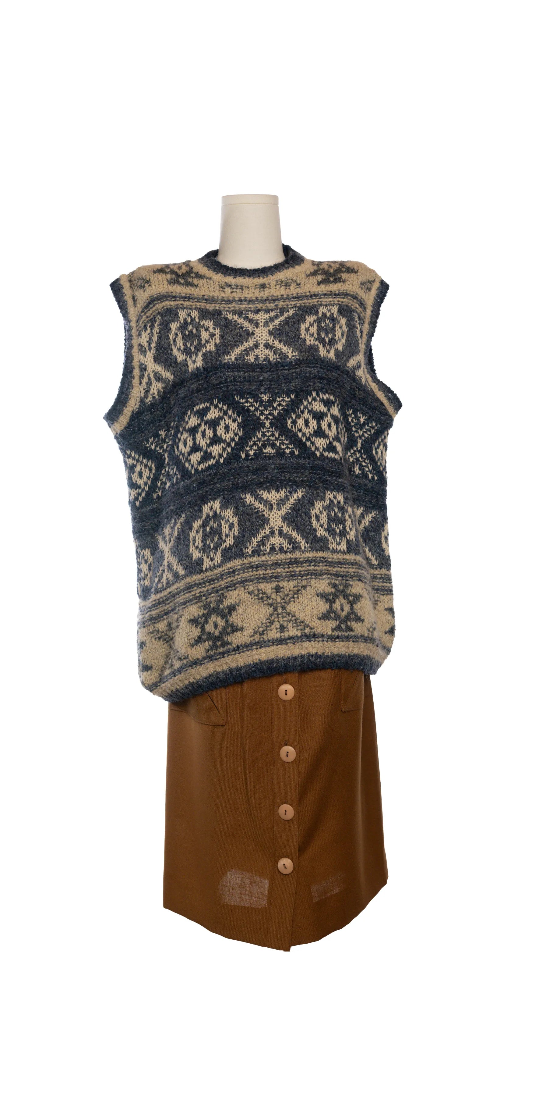 Vesta lejera cu lana de alpaca- Made in Jeans Natural