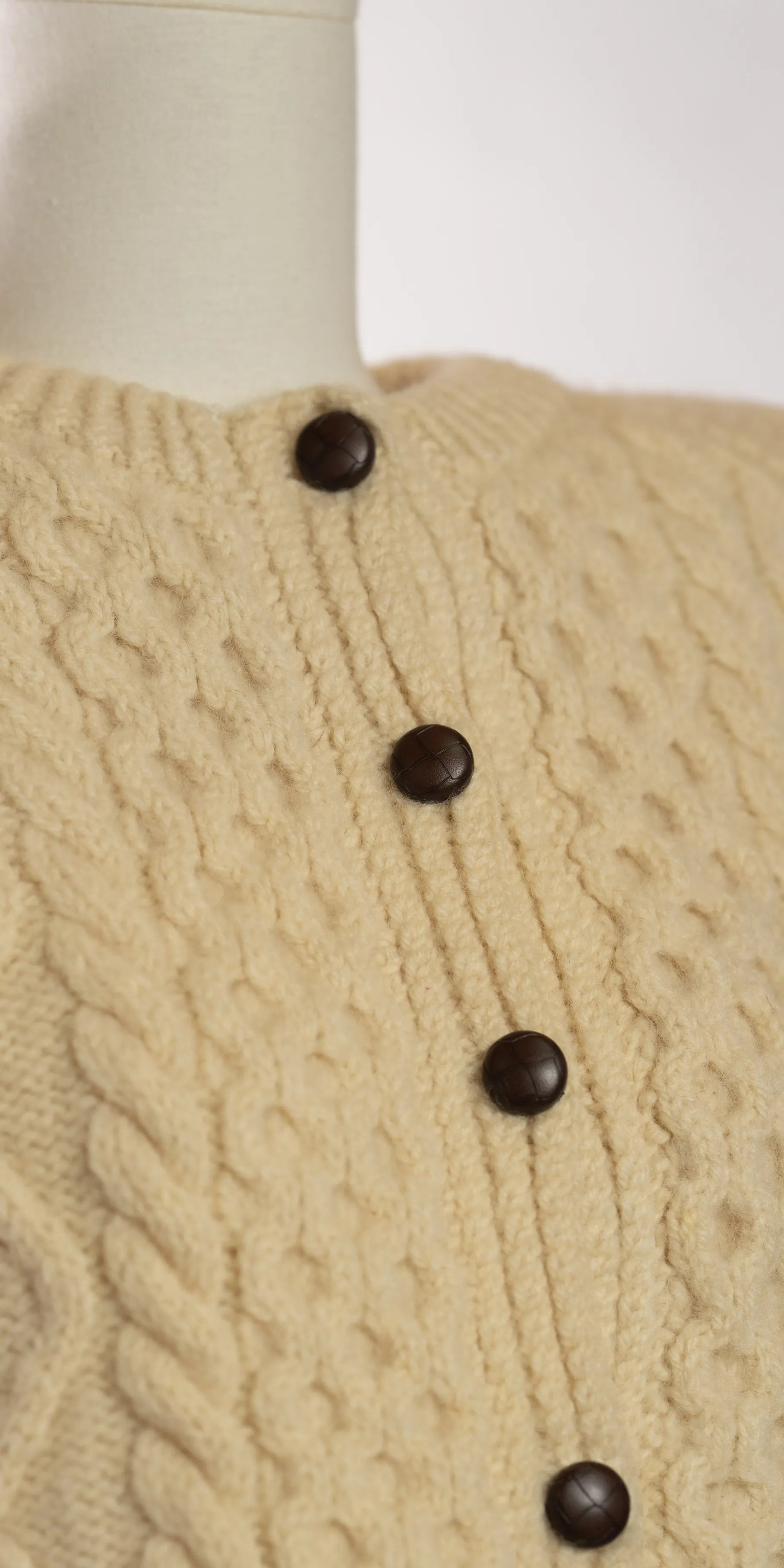 Cardigan din lana cu buzunare