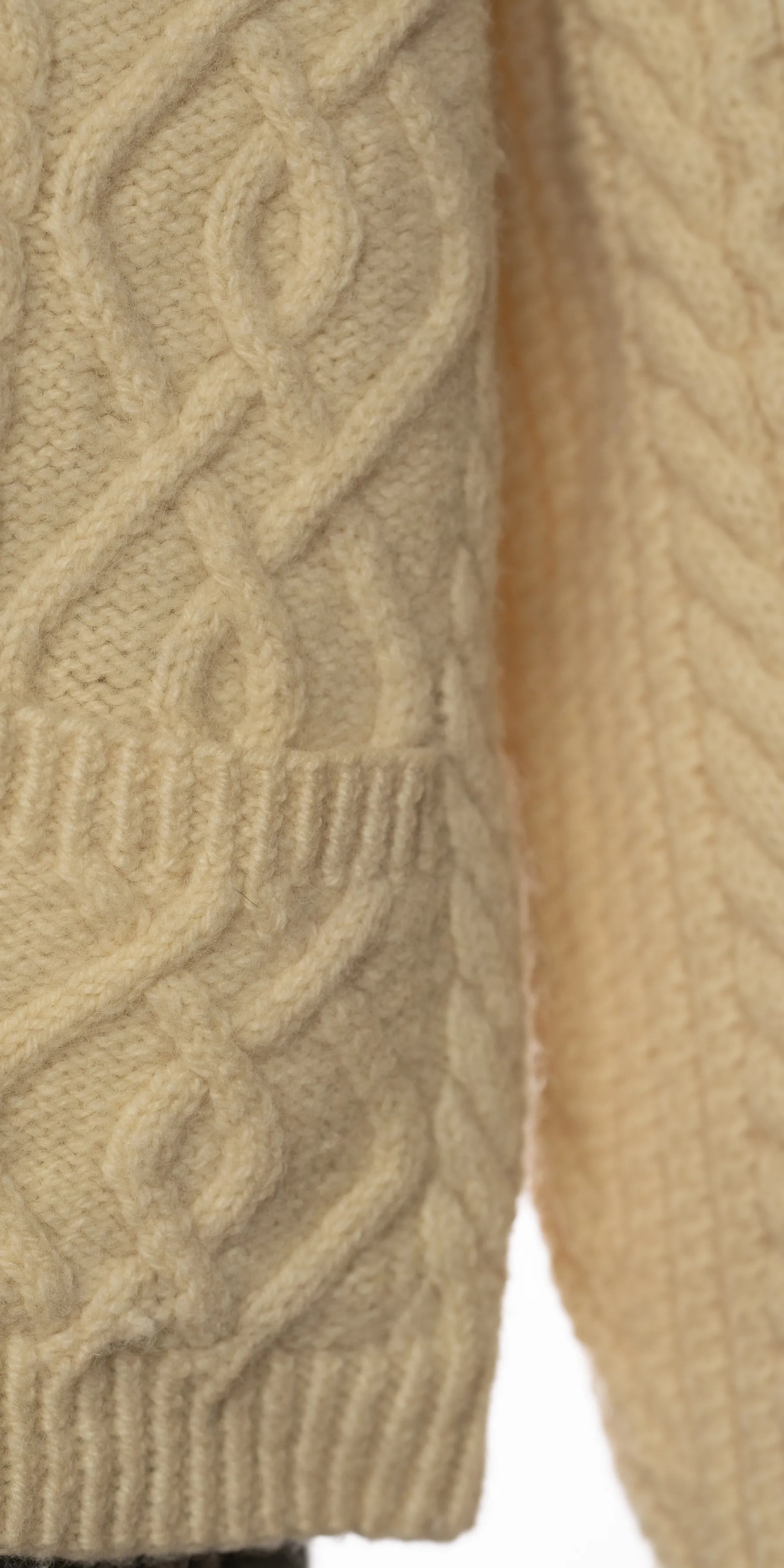 Cardigan din lana cu buzunare