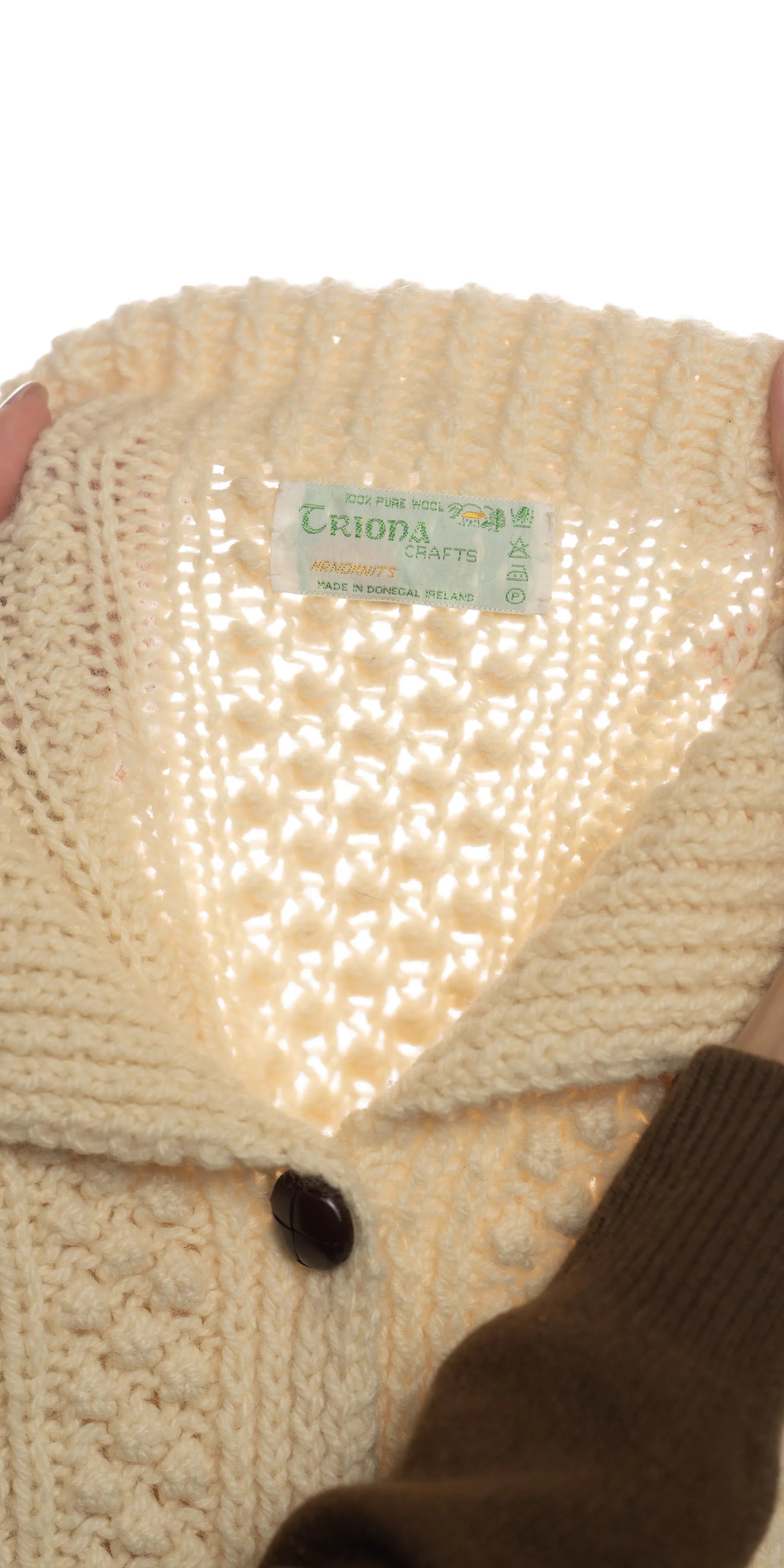 Cardigan cu buzunare din lana