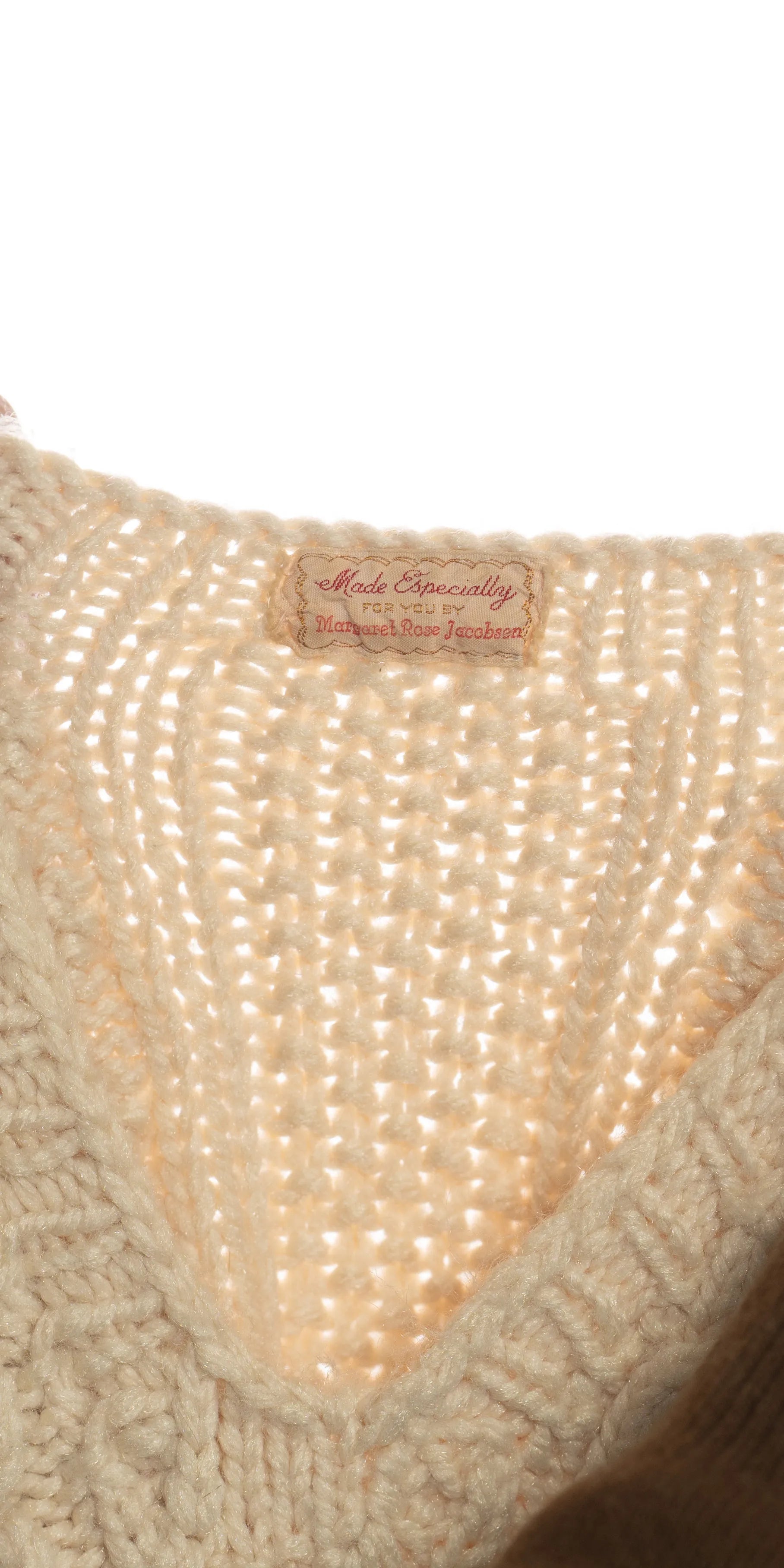 Pulover handmade din amestec de lana