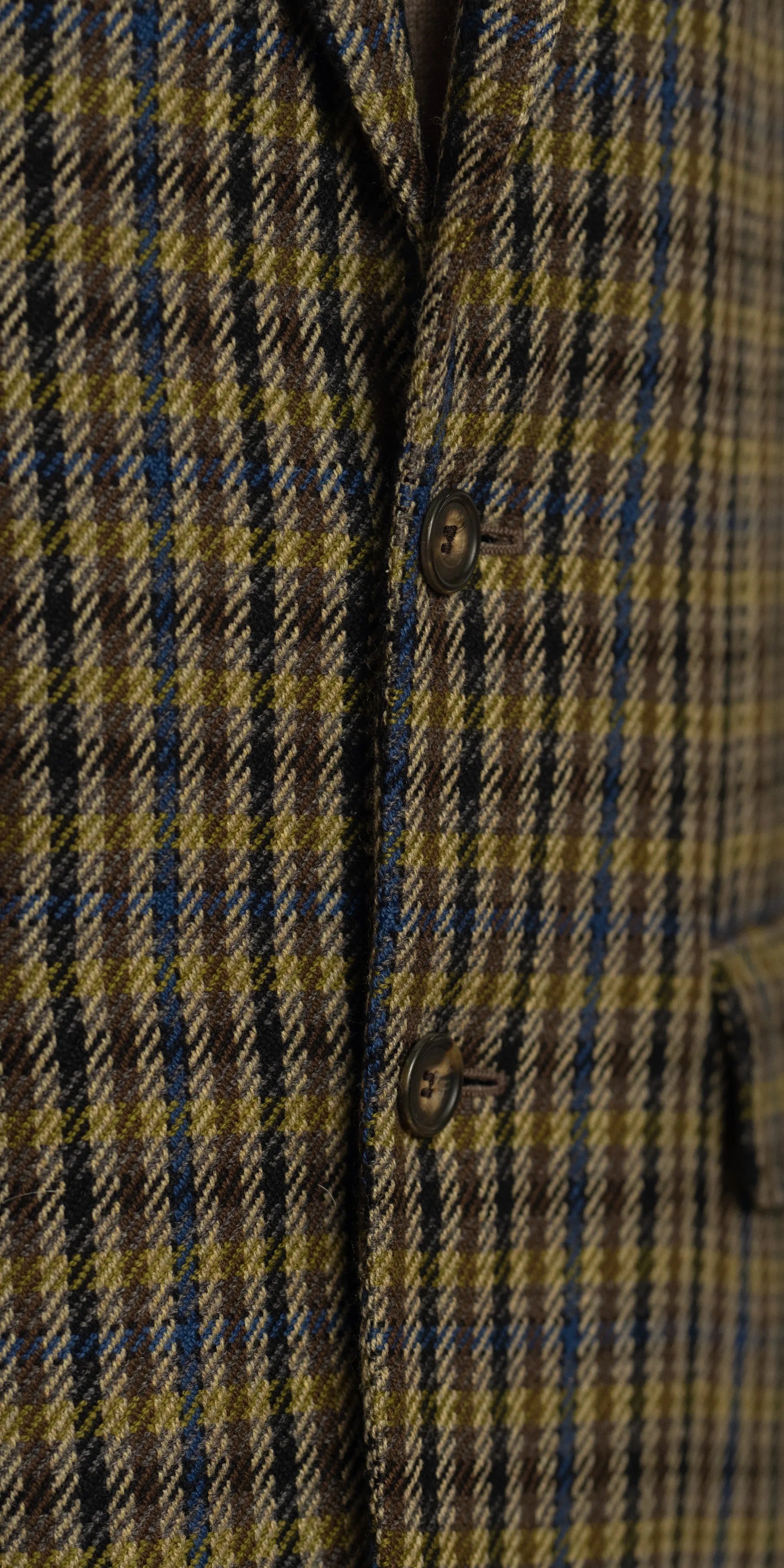 Sacou din lana si casmir cu tesatura Loro Piana