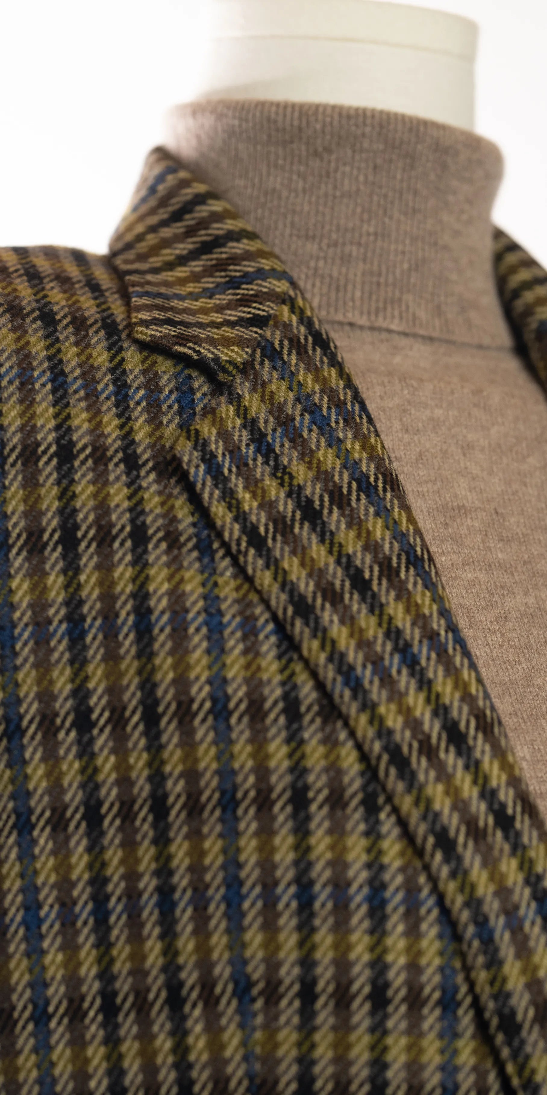 Sacou din lana si casmir cu tesatura Loro Piana