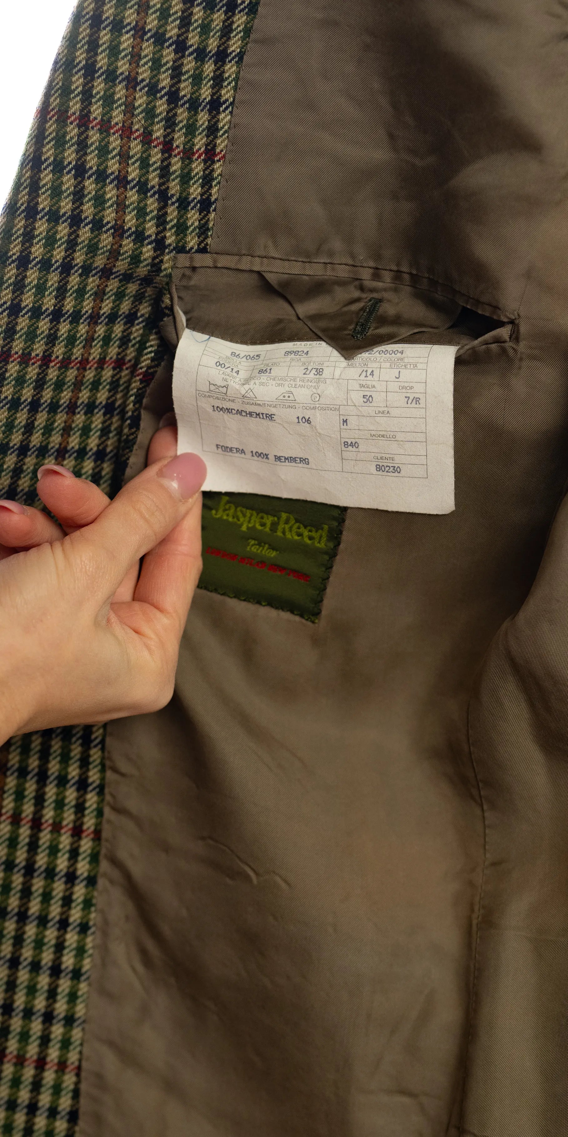 Sacou din casmir 100%