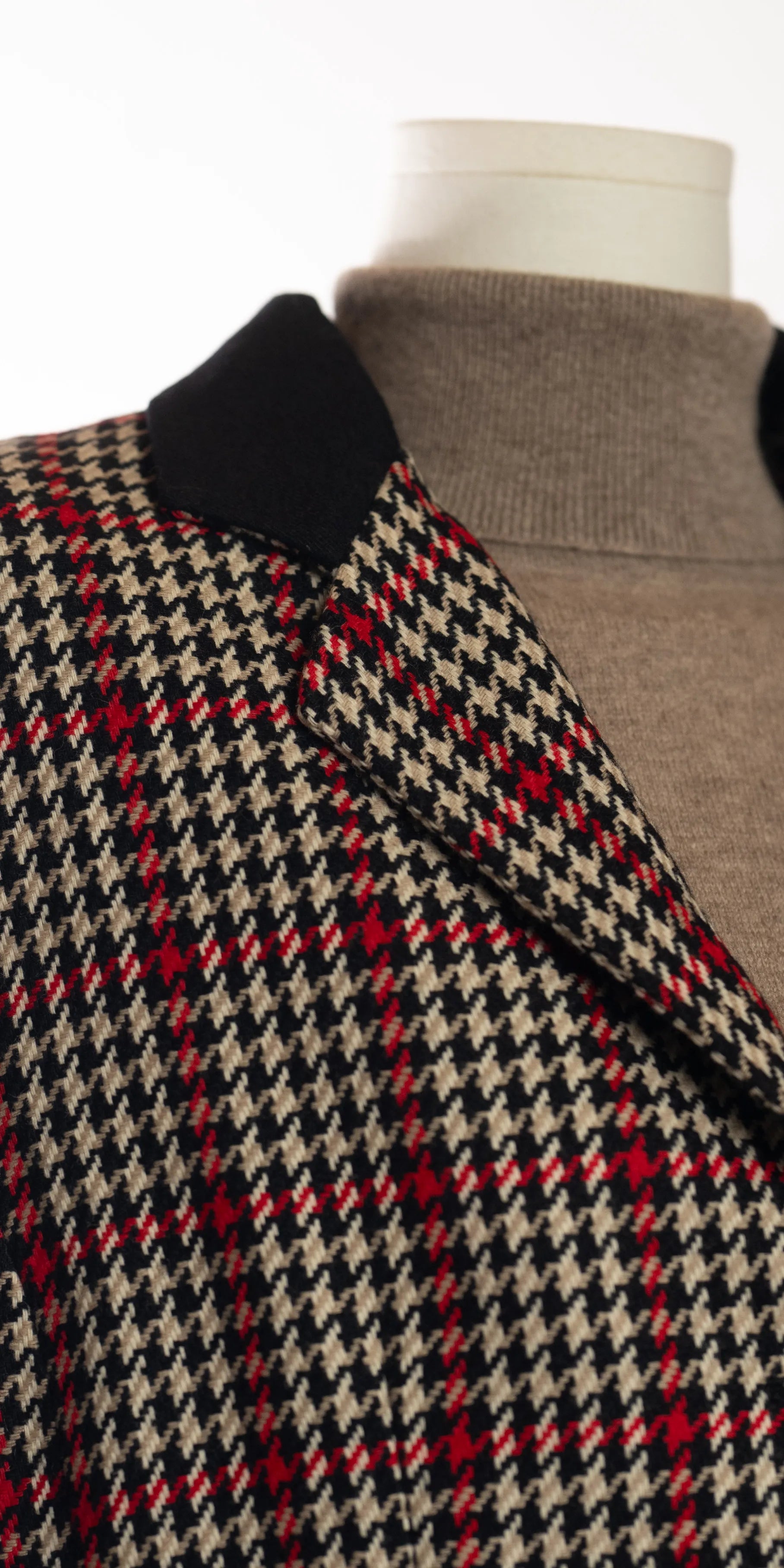 Sacou tweed din lana