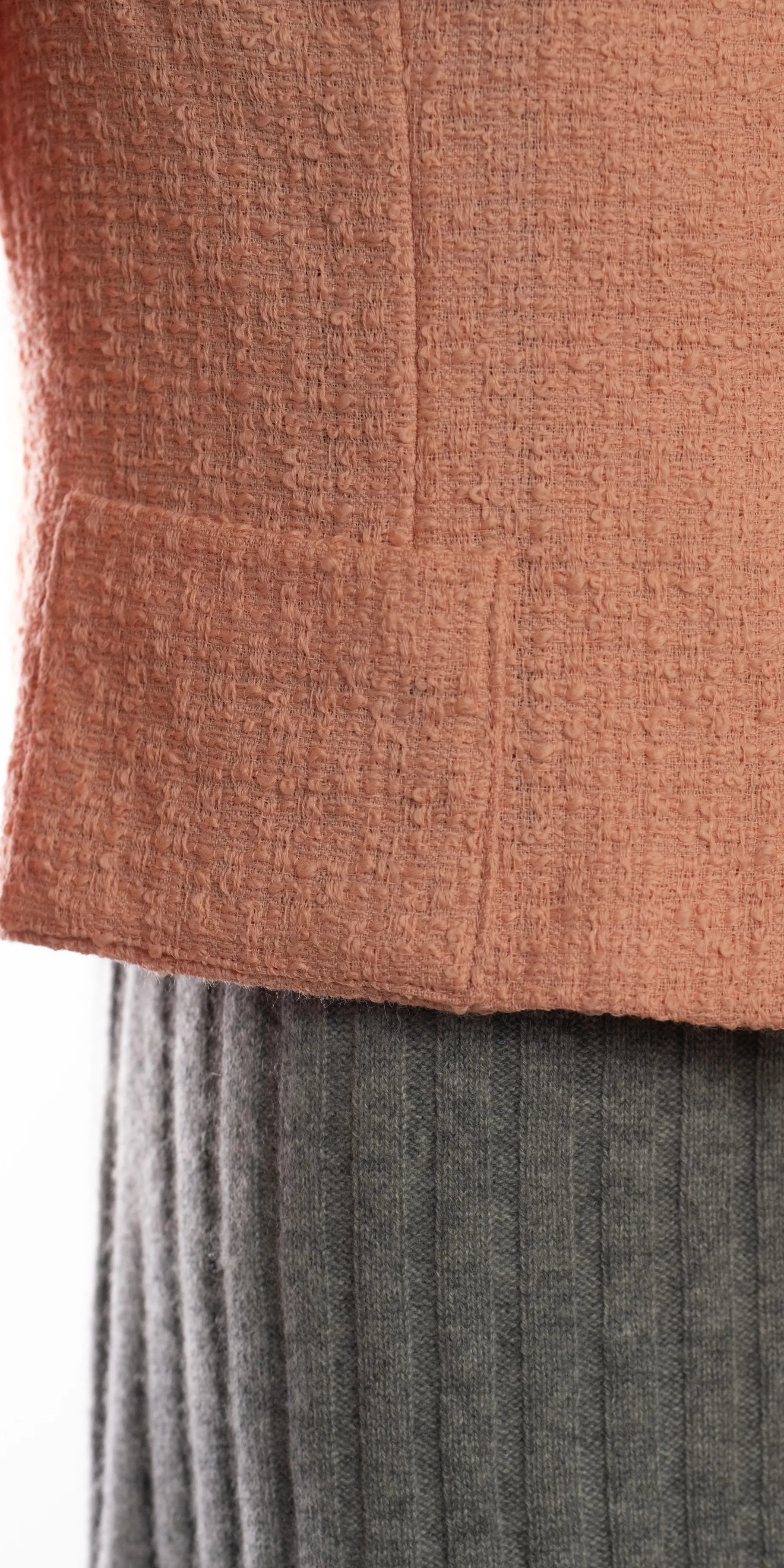 Sacou din  blend lana