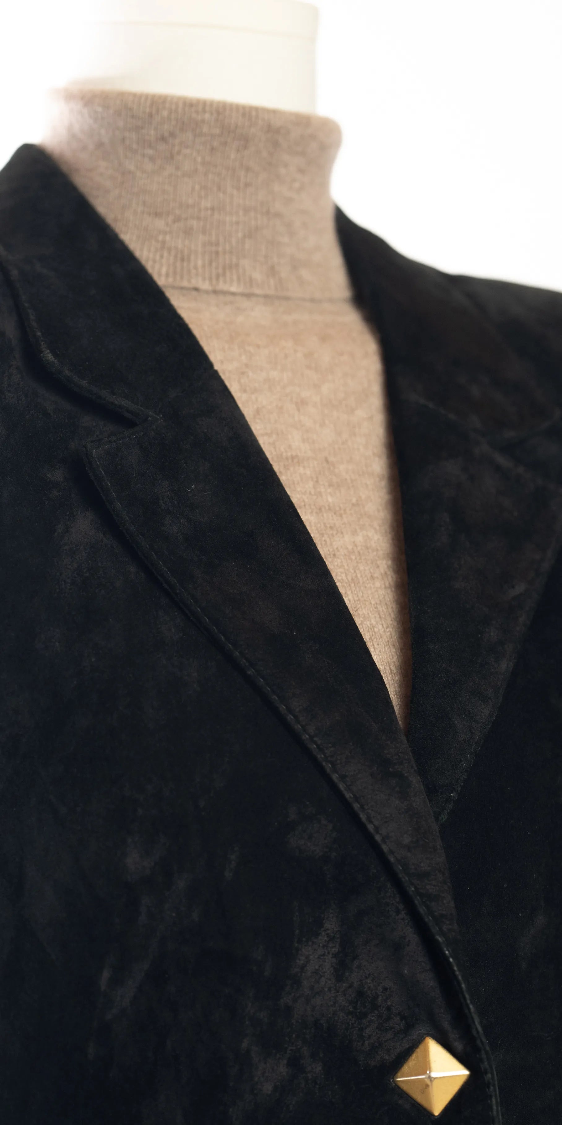 Sacou din piele intoarsa