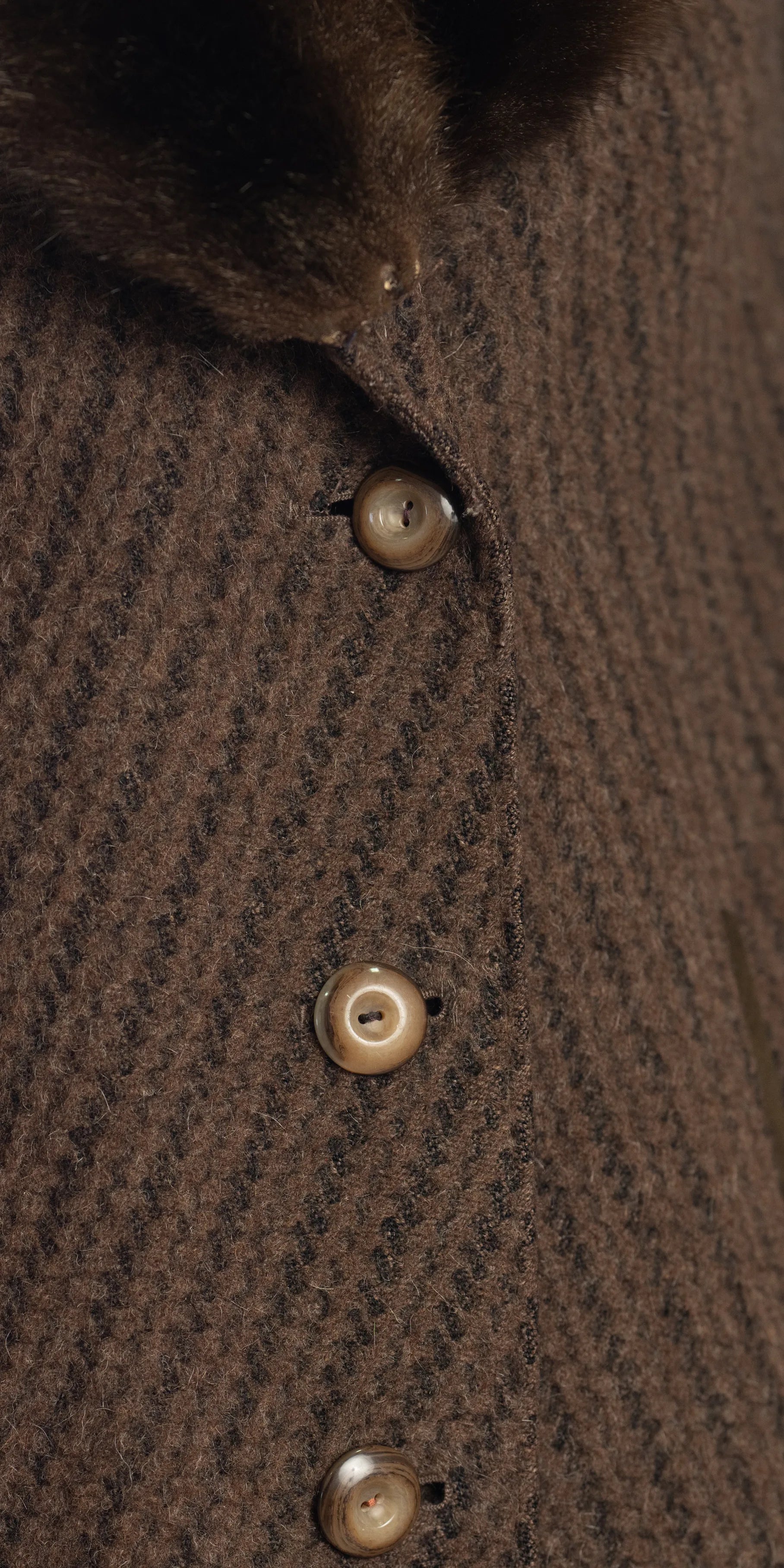 Palton amplu din alpaca