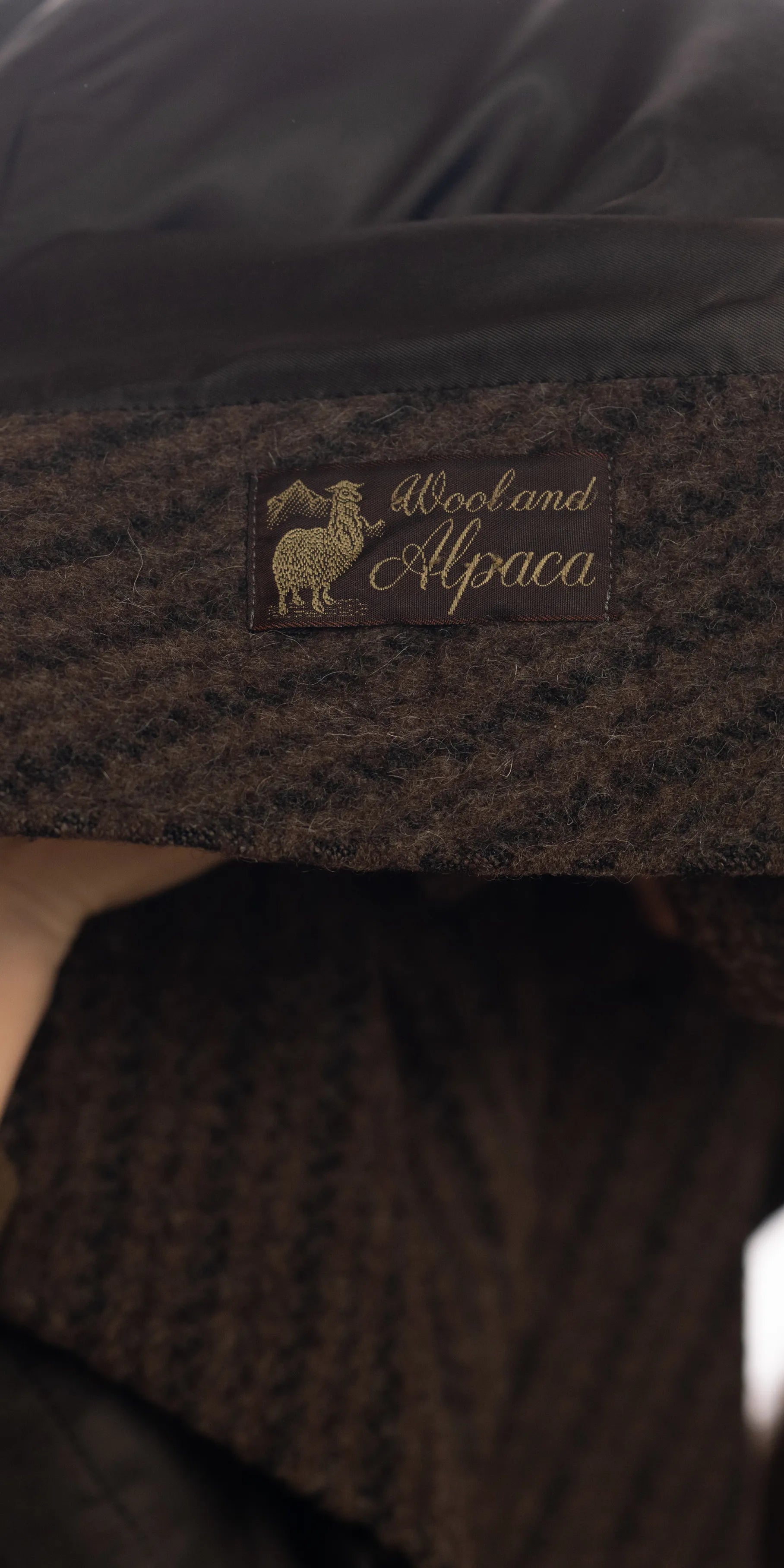 Palton amplu din alpaca