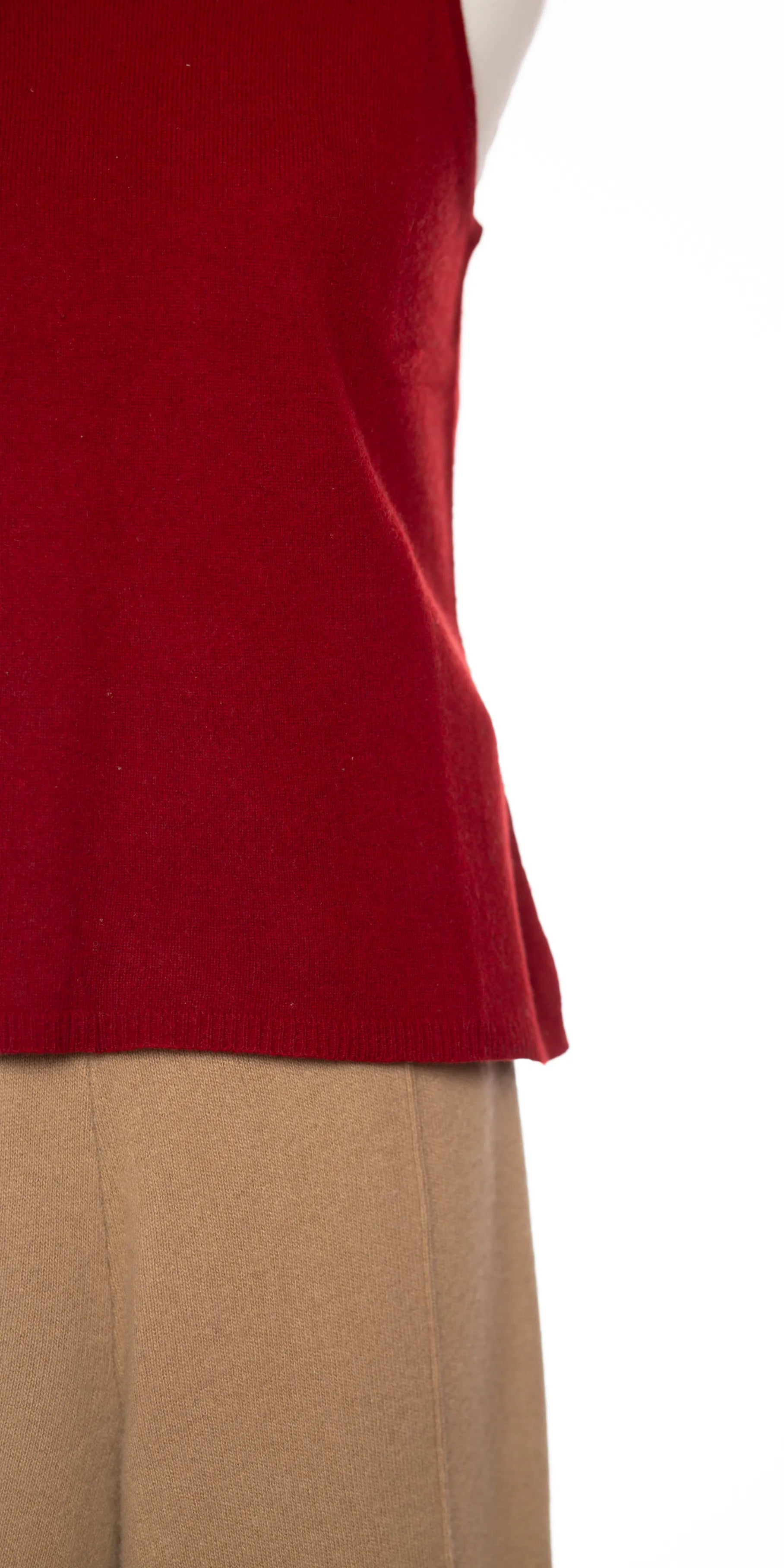 Bluza fara maneci din casmir - Magsachoni