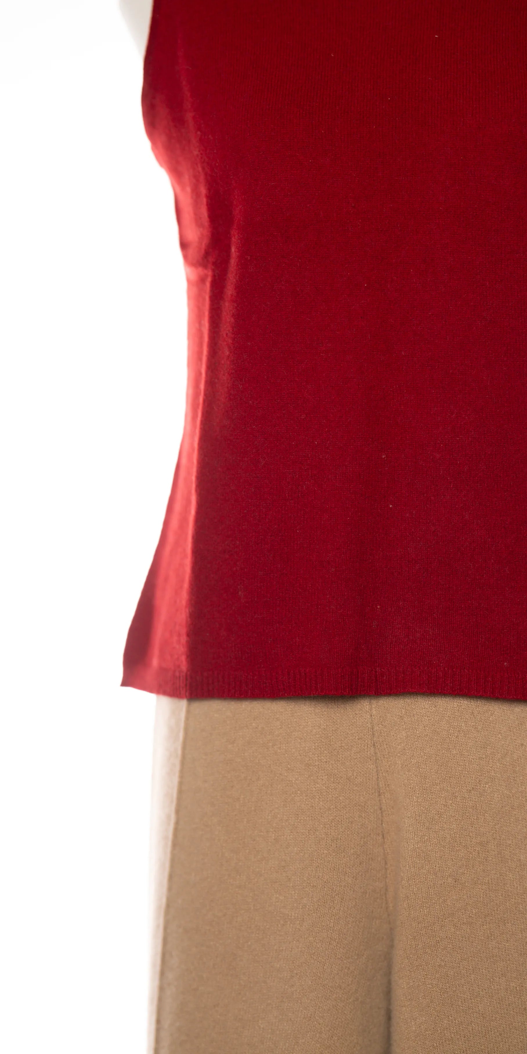 Bluza fara maneci din casmir - Magsachoni