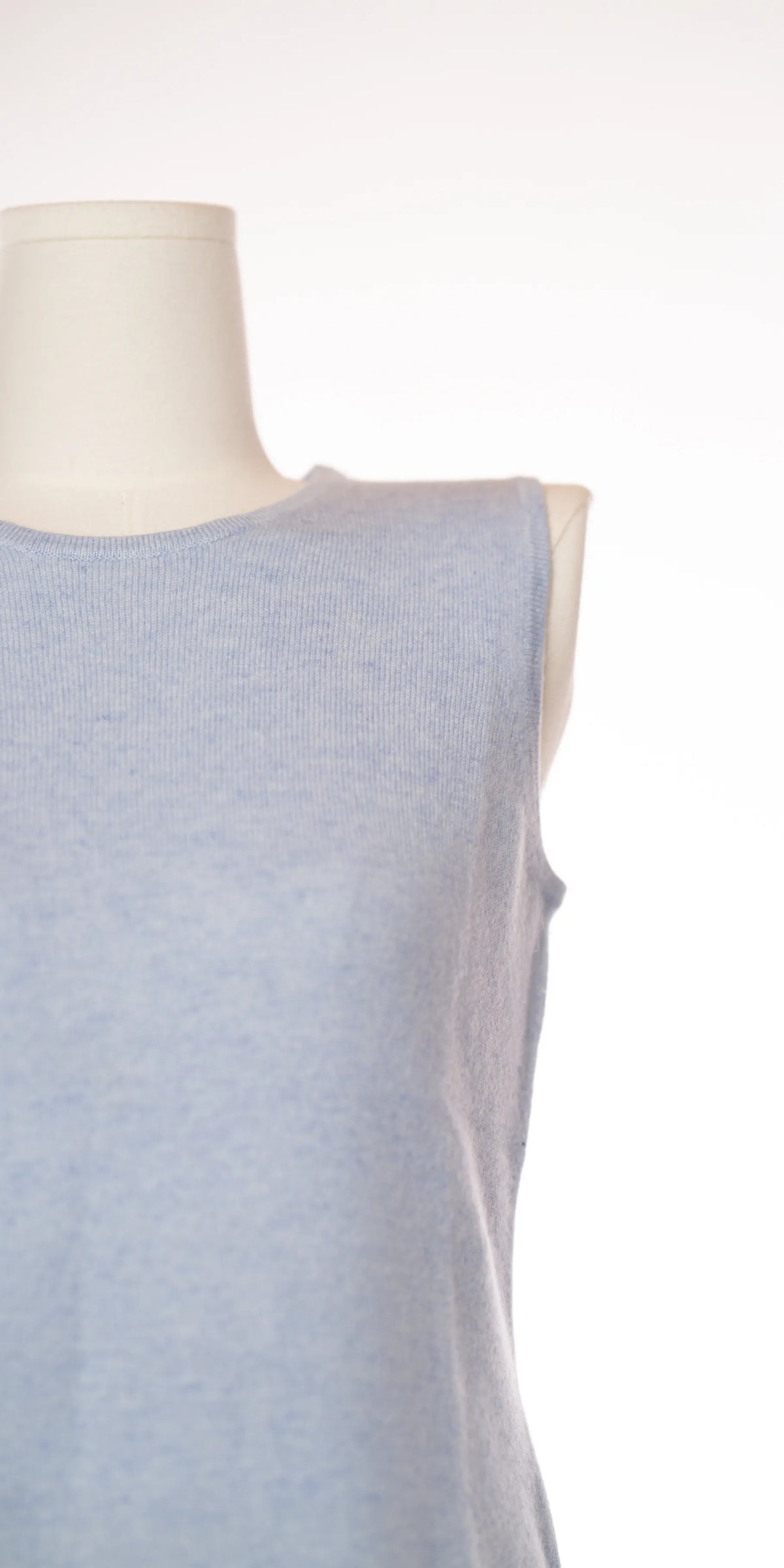 Bluza din casmir fara maneci - Lord & Taylor