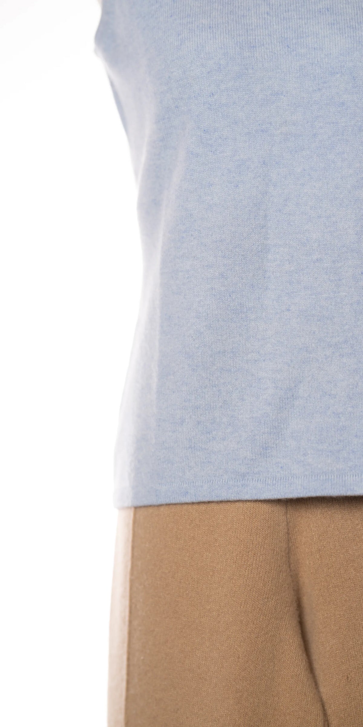Bluza din casmir fara maneci - Lord & Taylor