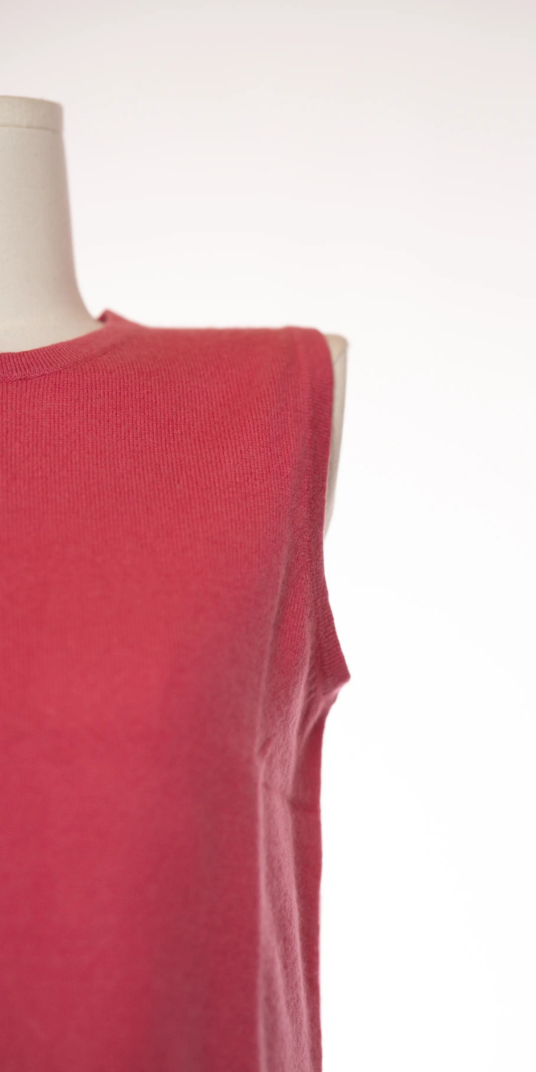 Bluza fara maneci din casmir - Valerie Stevens Petit