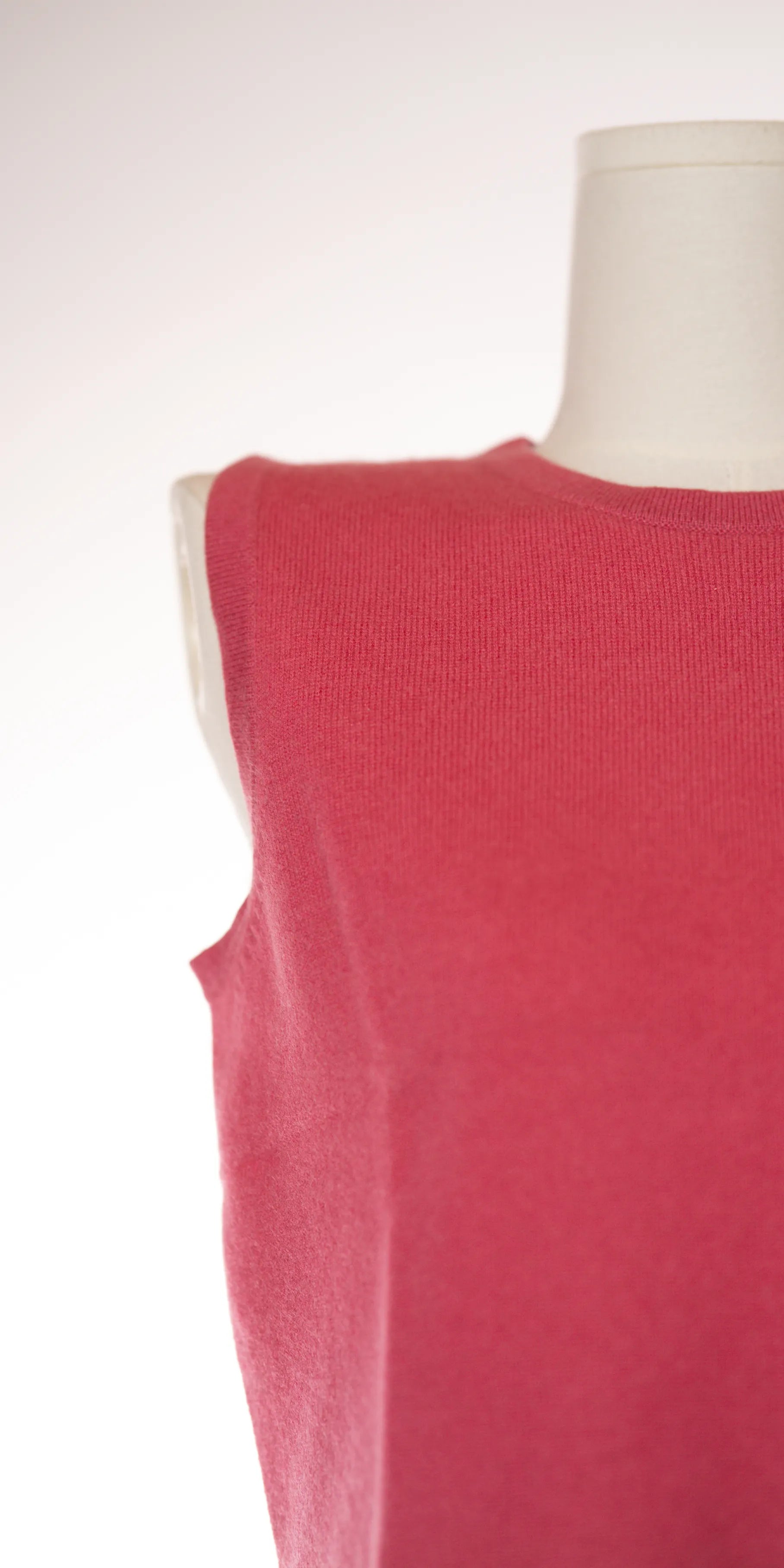 Bluza fara maneci din casmir - Valerie Stevens Petit