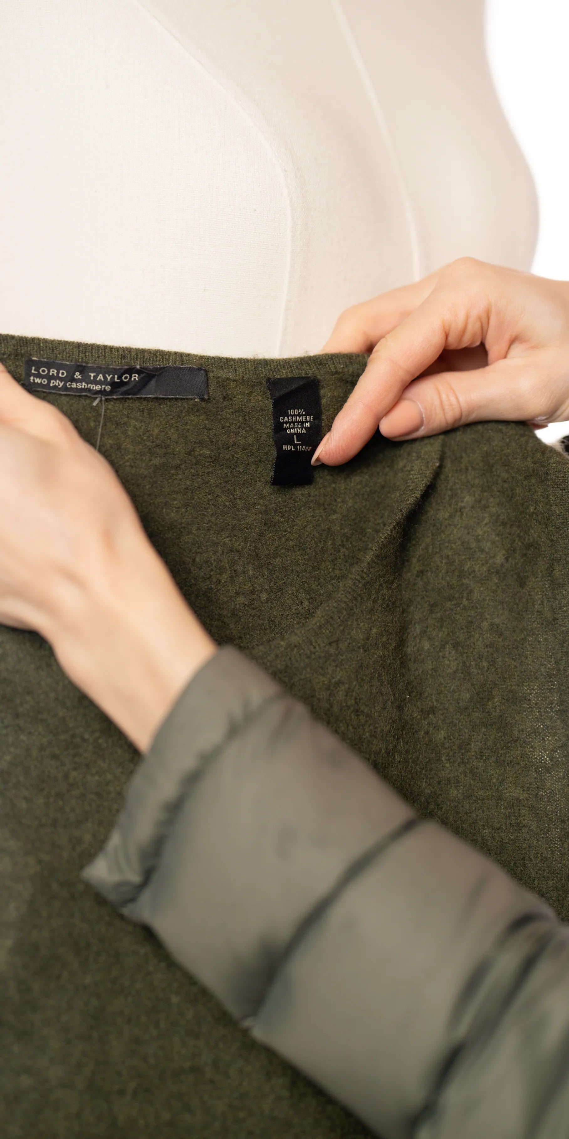 Bluza din casmir periat - Lord & Taylor