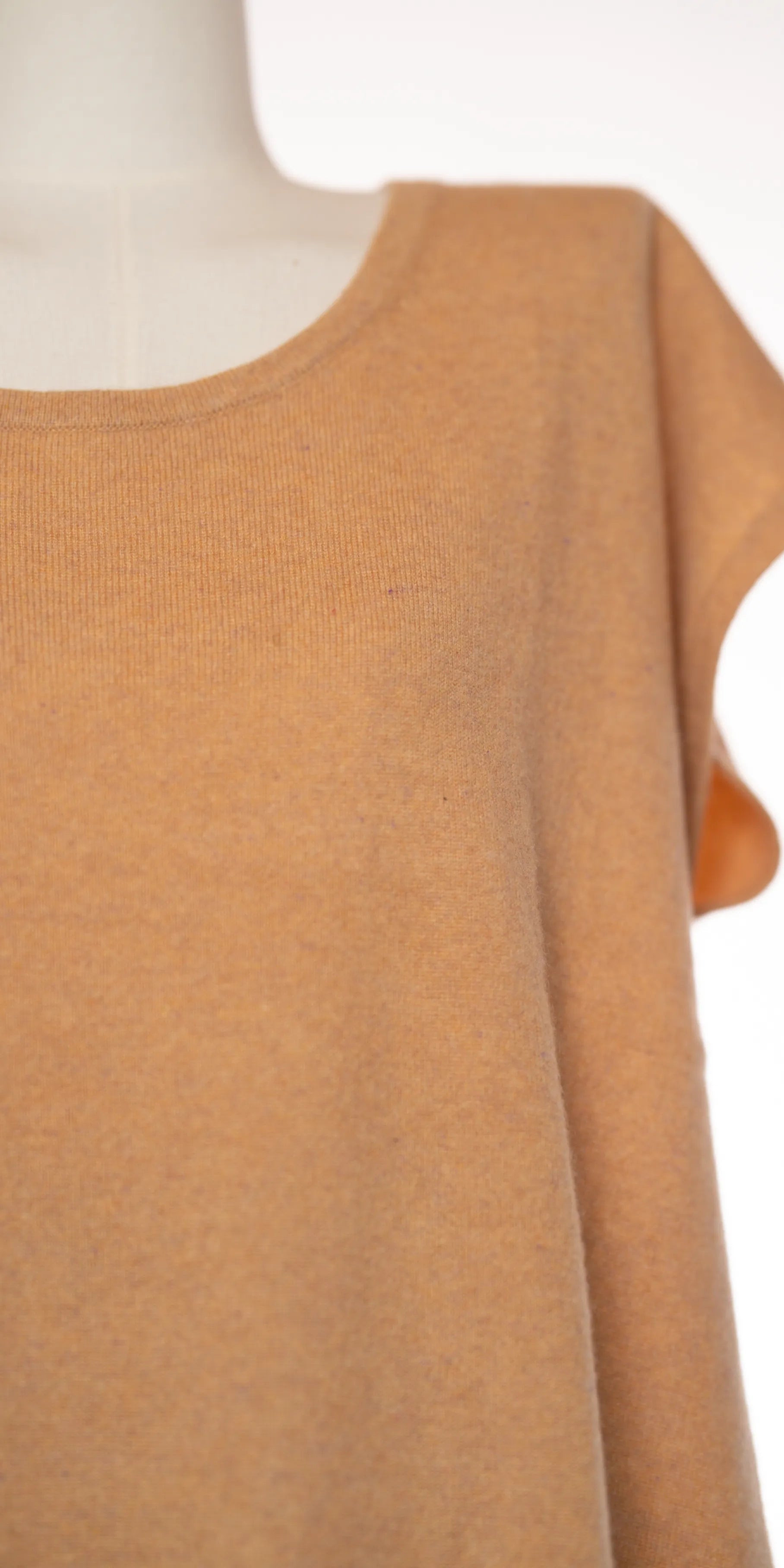 Bluza oversized din casmir  - Garnet Hill