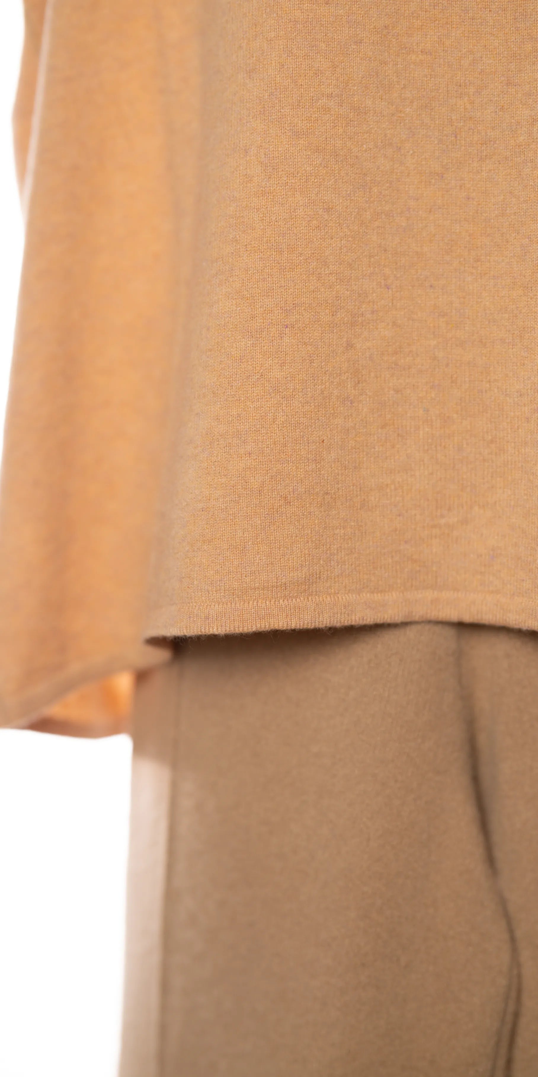 Bluza oversized din casmir  - Garnet Hill