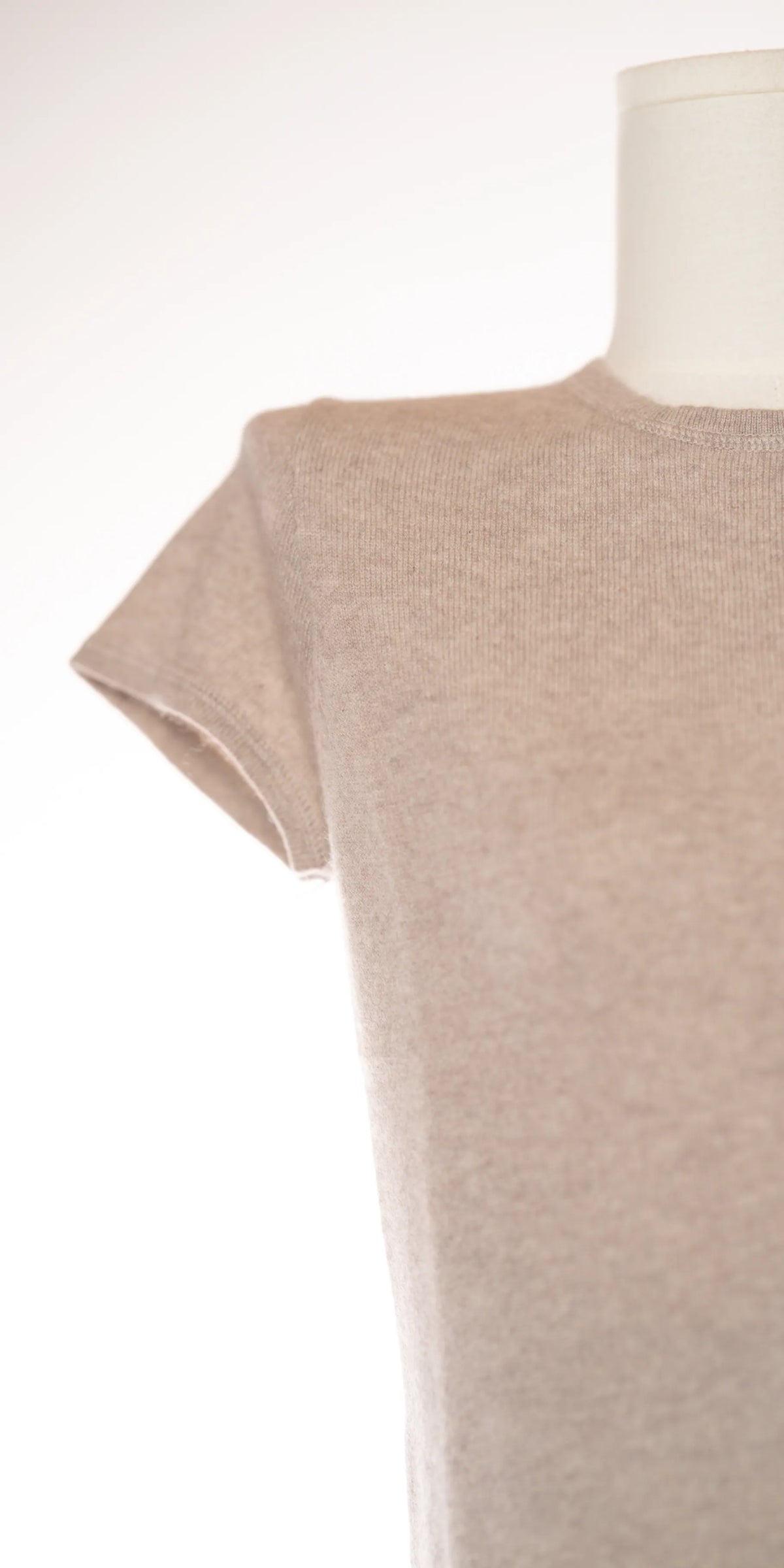 Bluza din casmir cu maneca scurta - Premise