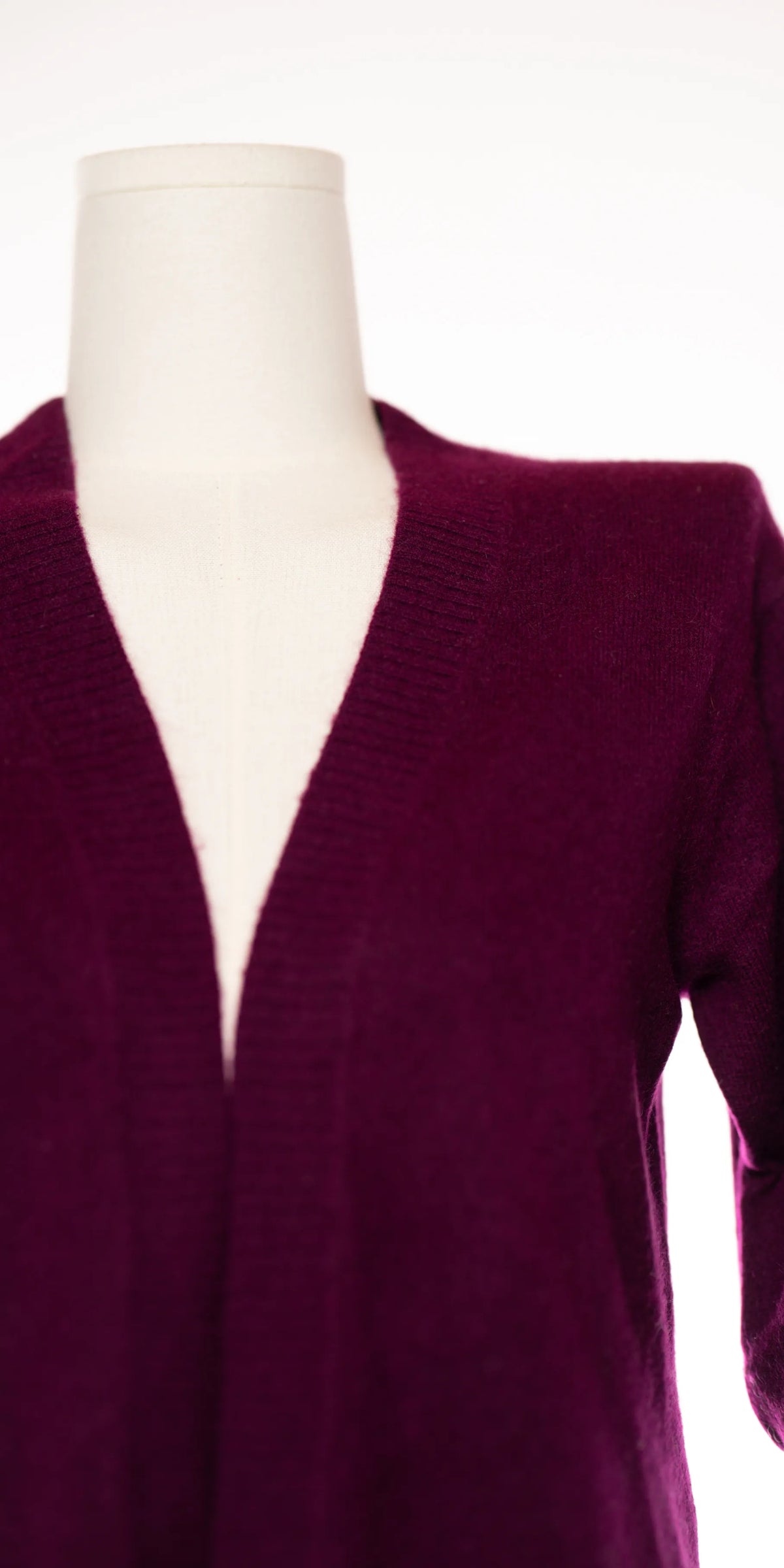 Bluza din casmir ampla fara sistem de inchidere -  Ann Taylor Loft