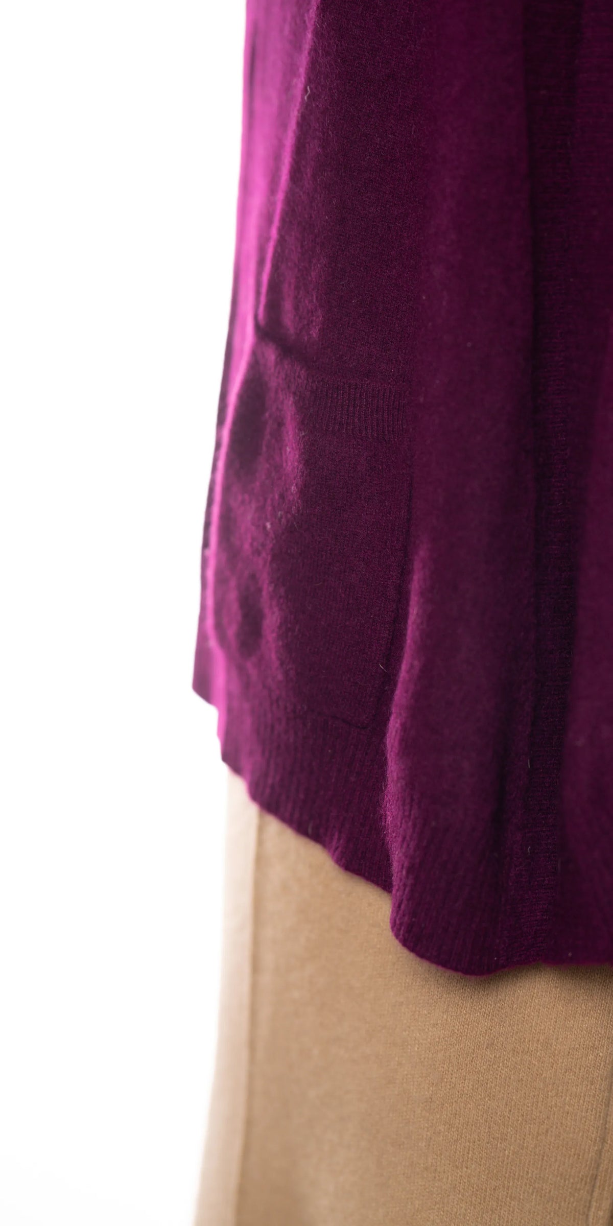 Bluza din casmir ampla fara sistem de inchidere -  Ann Taylor Loft