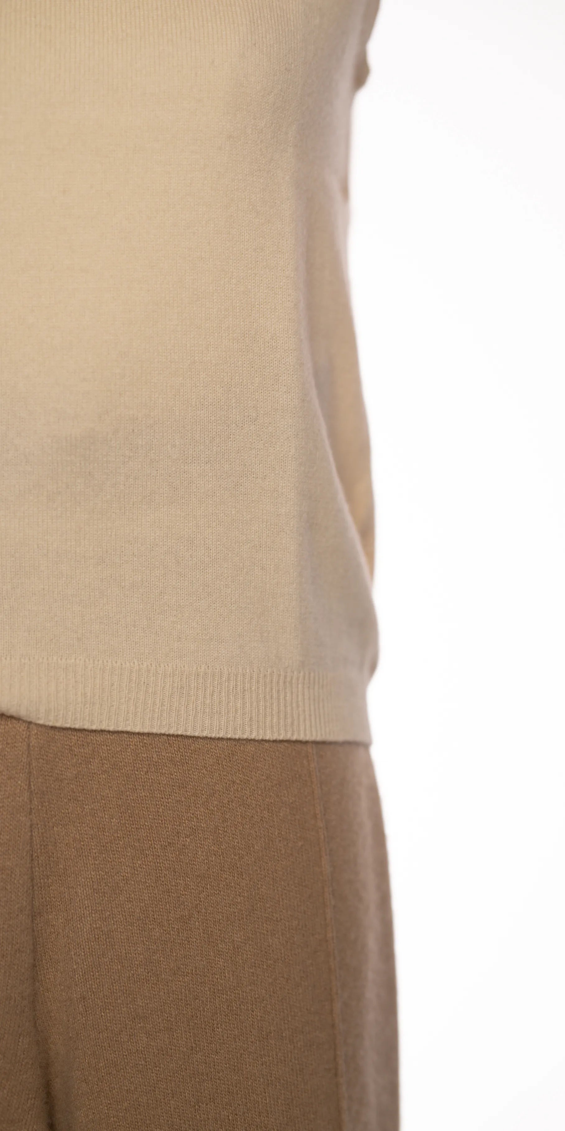 Bluza fara  maneci din casmir - BCBGMaxazria