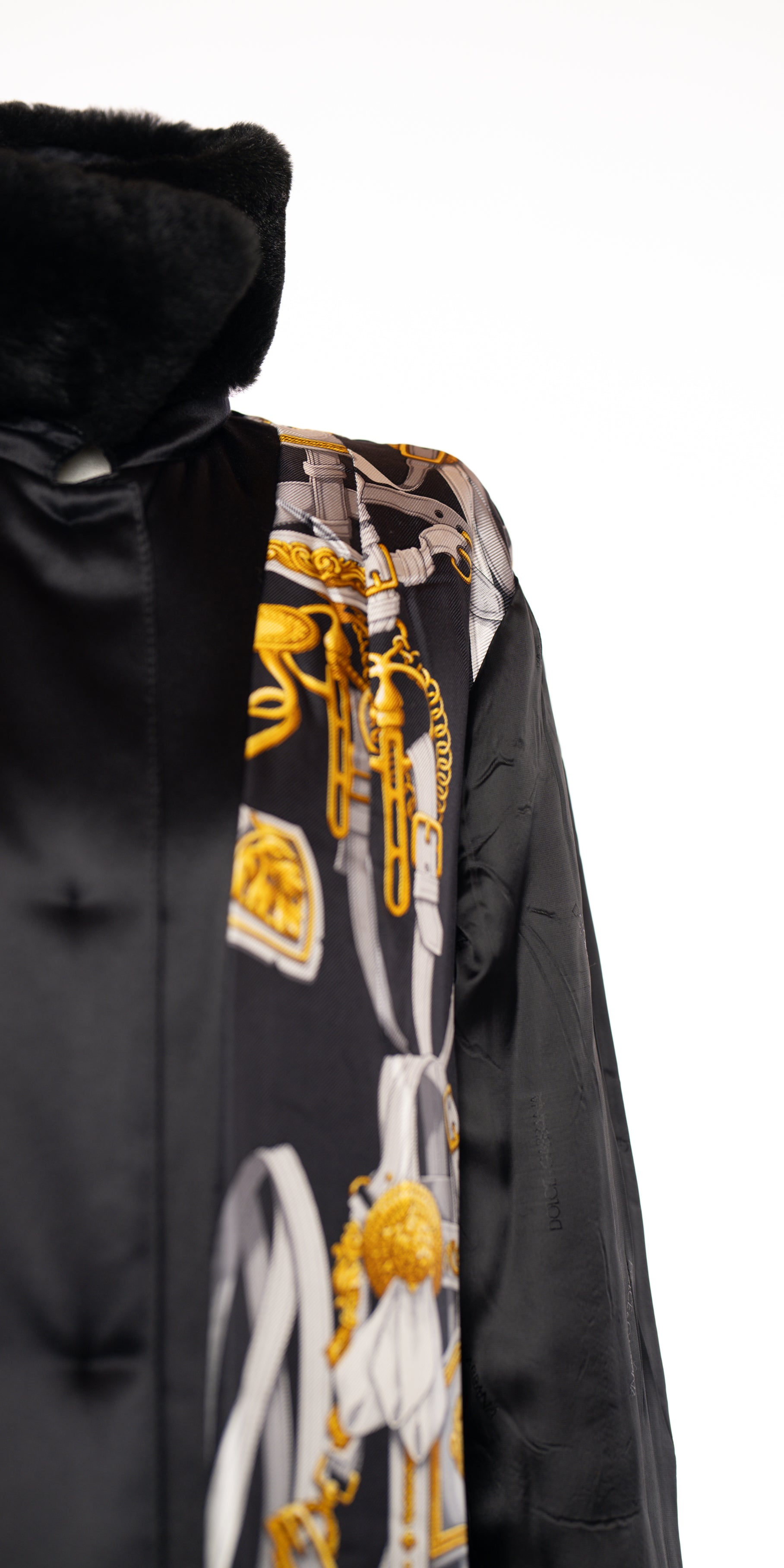 Palton vintage din matase naturala - Dolce Gabbana
