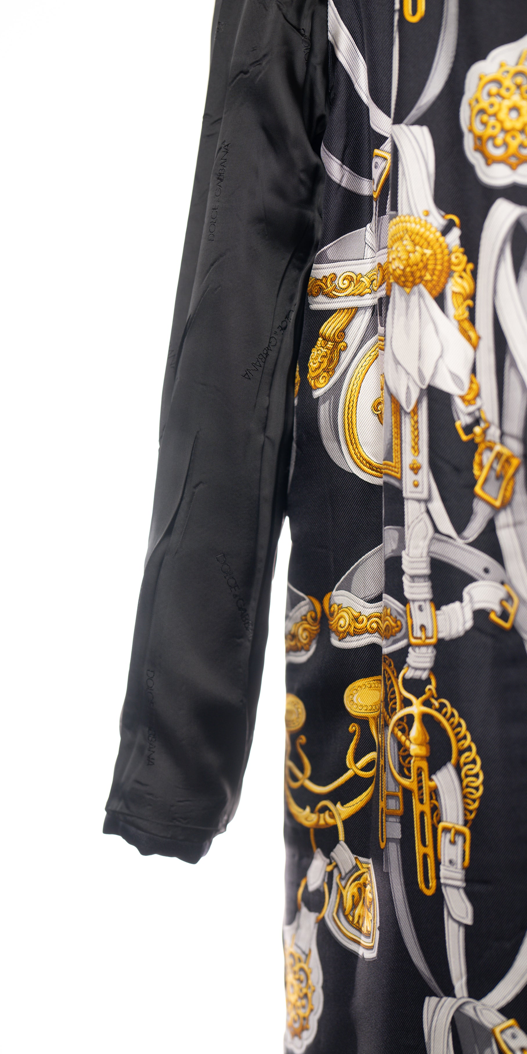 Palton vintage din matase naturala - Dolce Gabbana